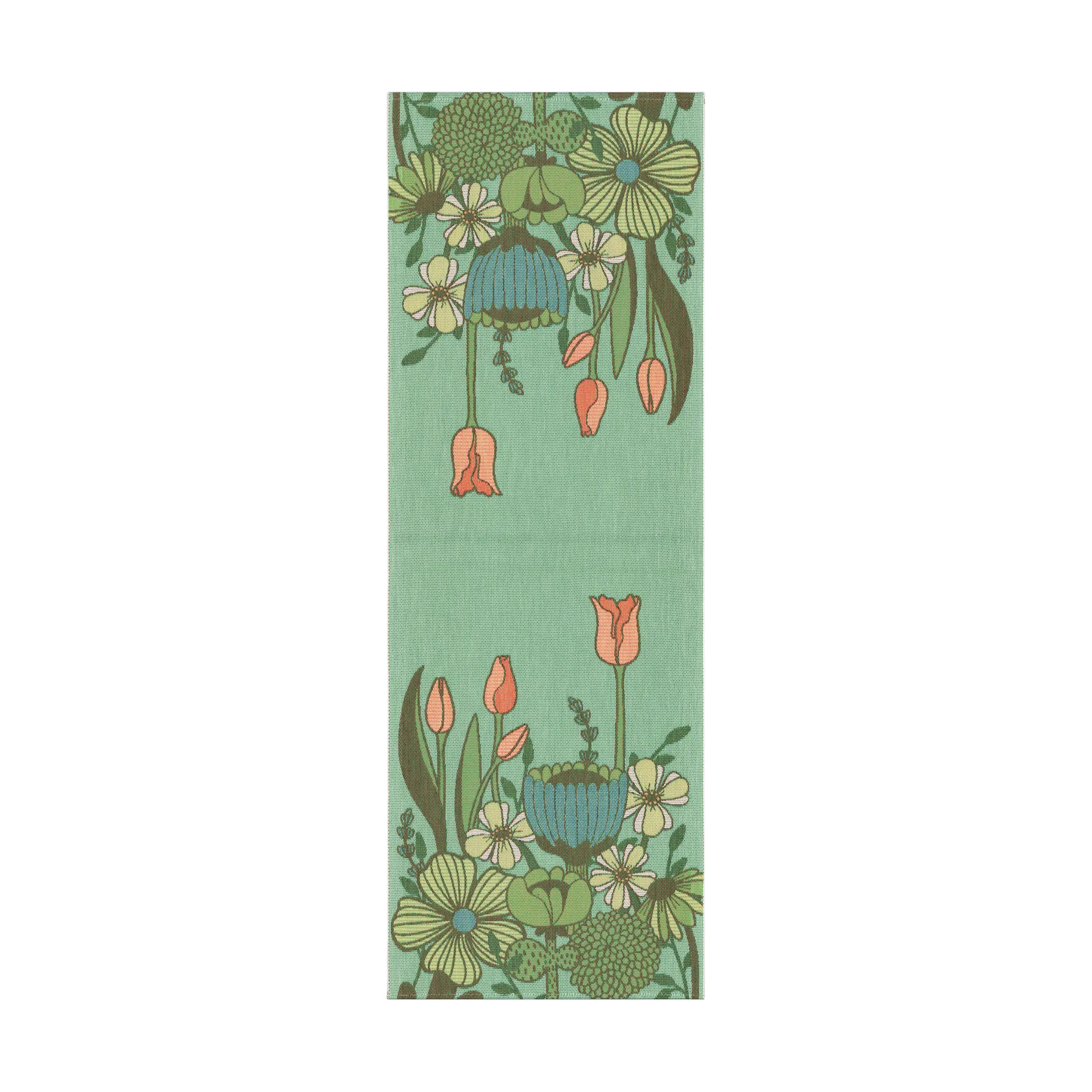Ekelund Linneväveri Chemin de table Soft Green cm Vert