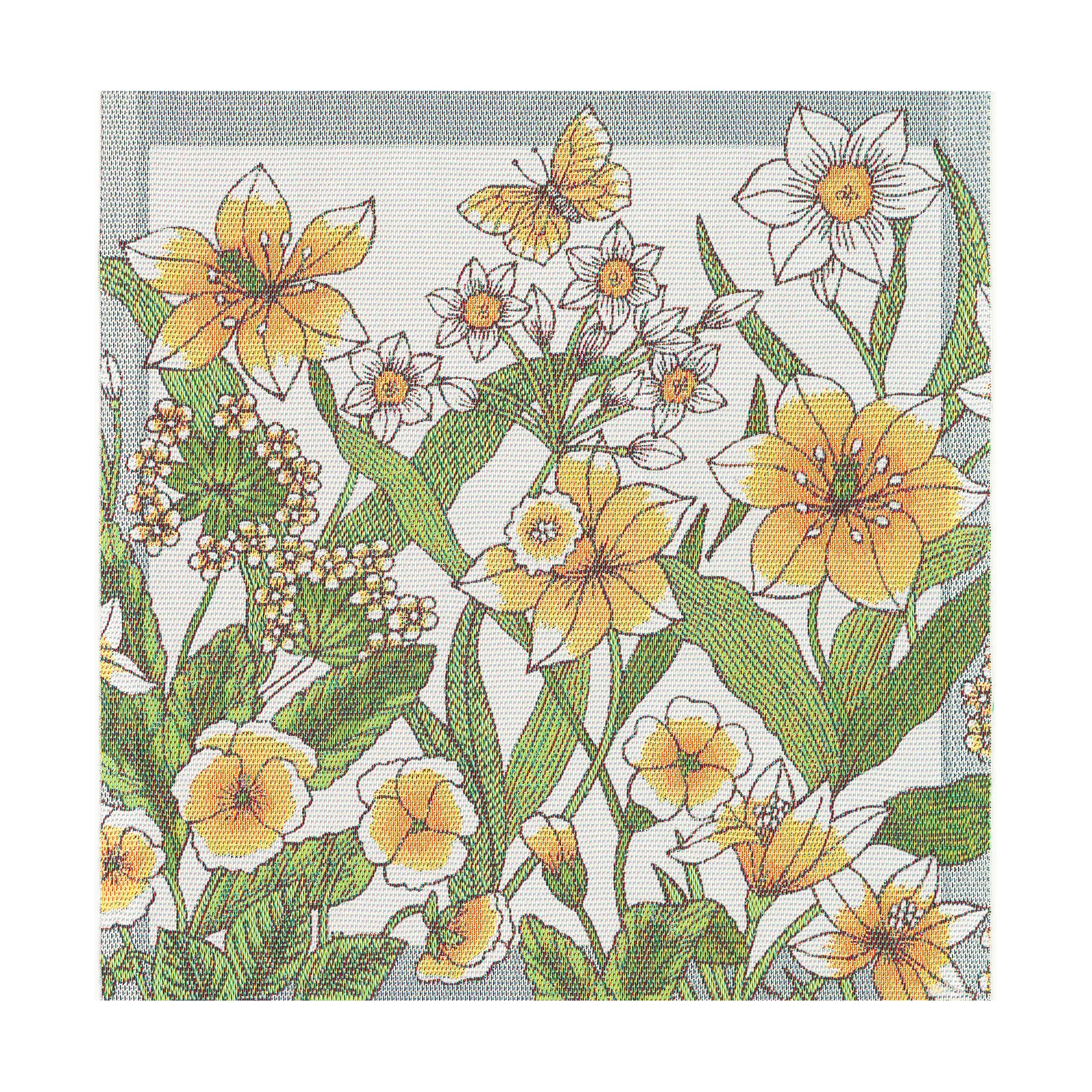 Ekelund Linneväveri Daffodil stofserviet 35x35 cm Gul
