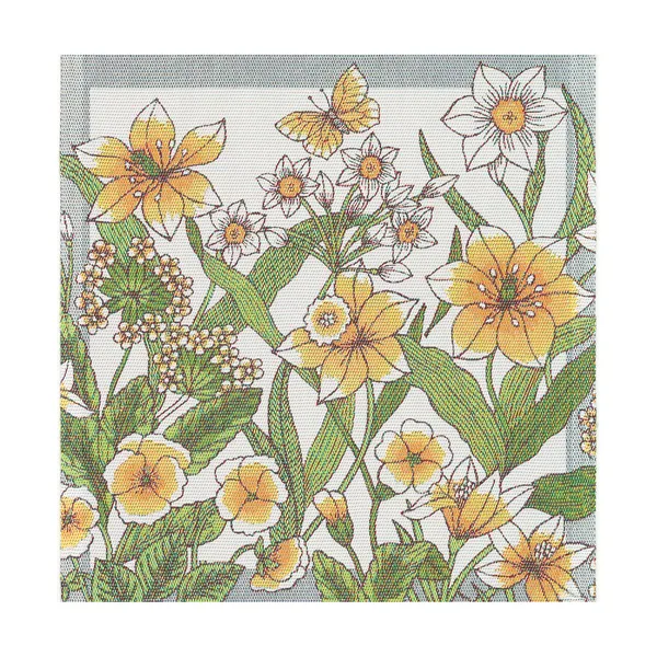 Daffodil tygservett 35x35 cm