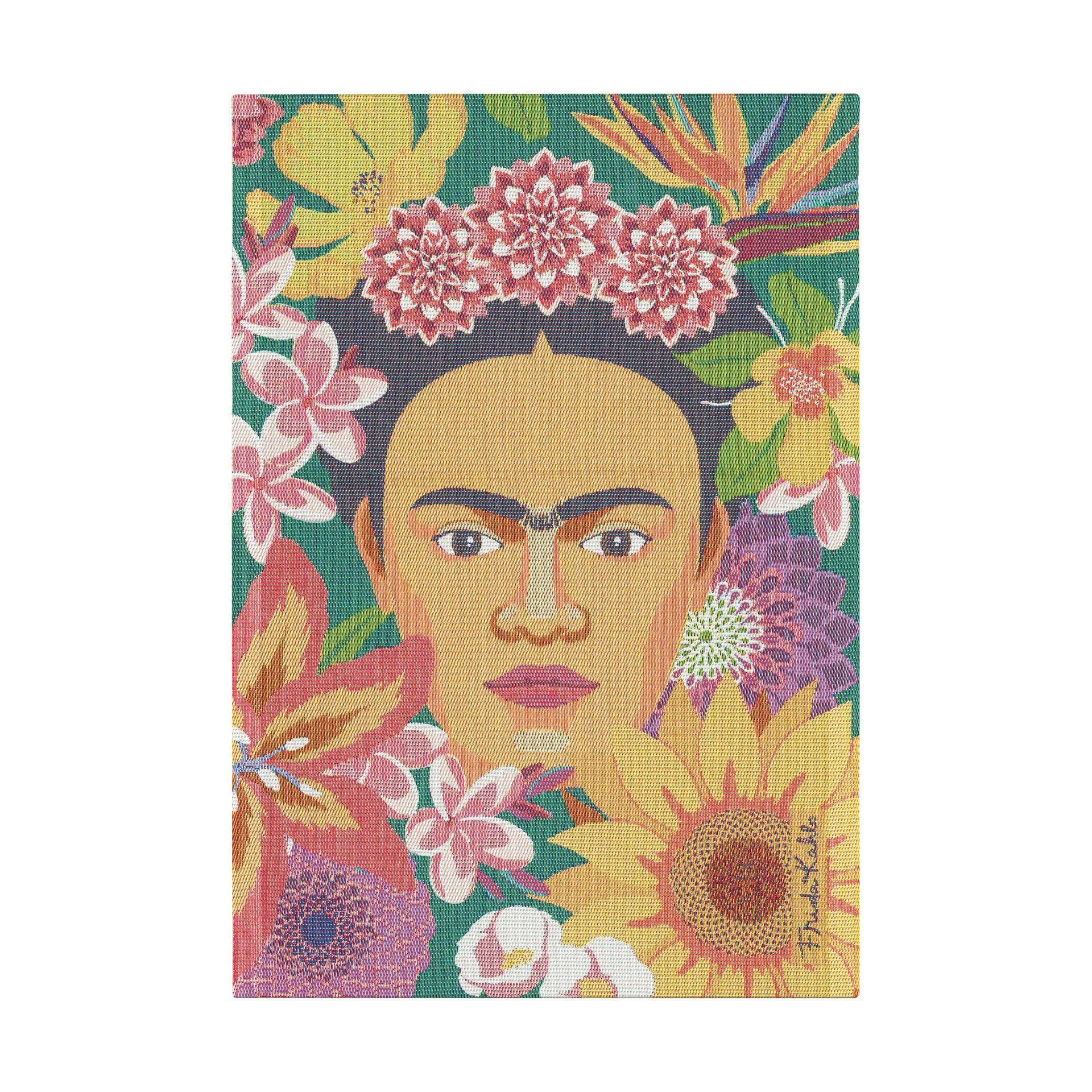Ekelund Linneväveri Flores viskestykke 35x50 cm Multi