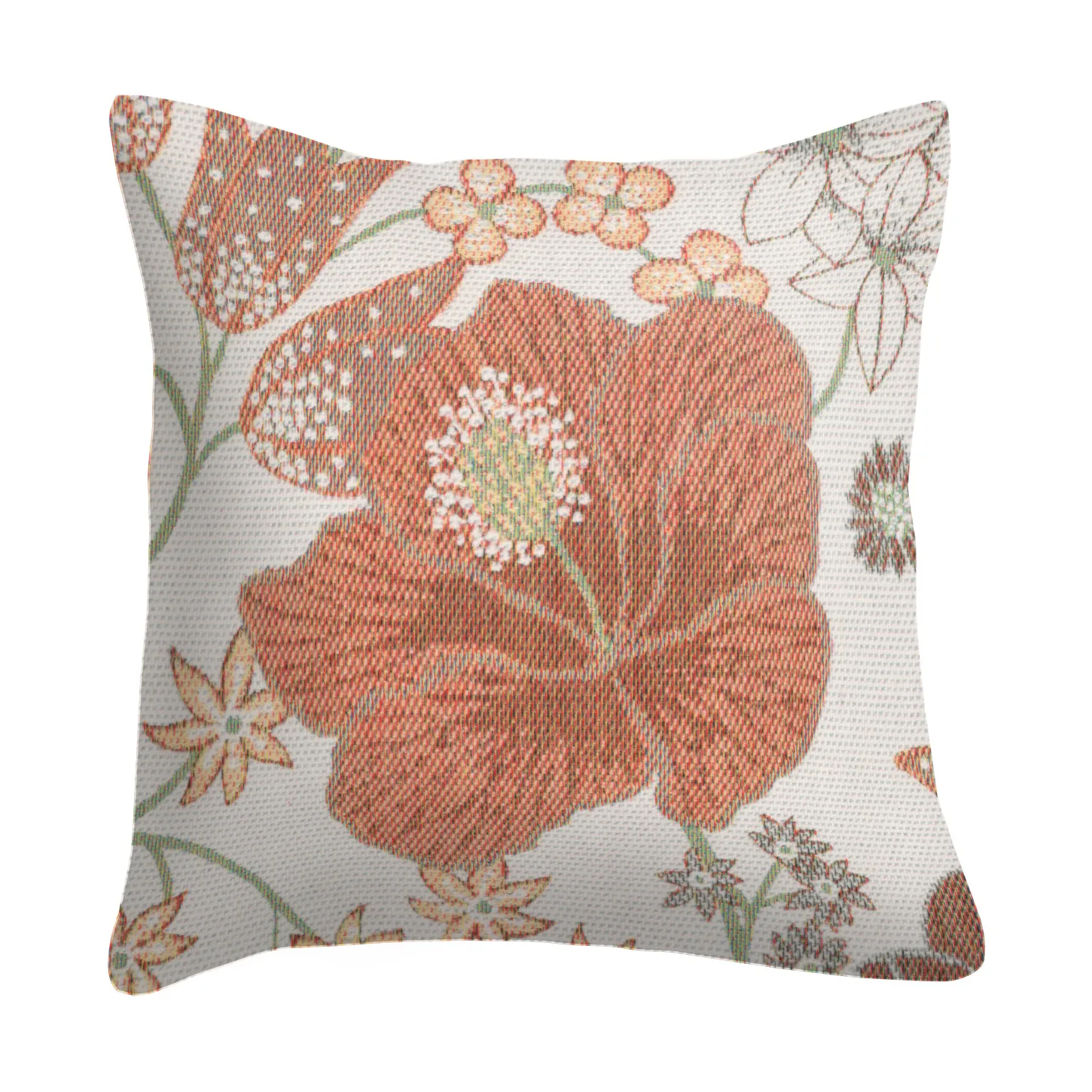 Ekelund Linneväveri Housse de coussin Kvällsblom cm Multi