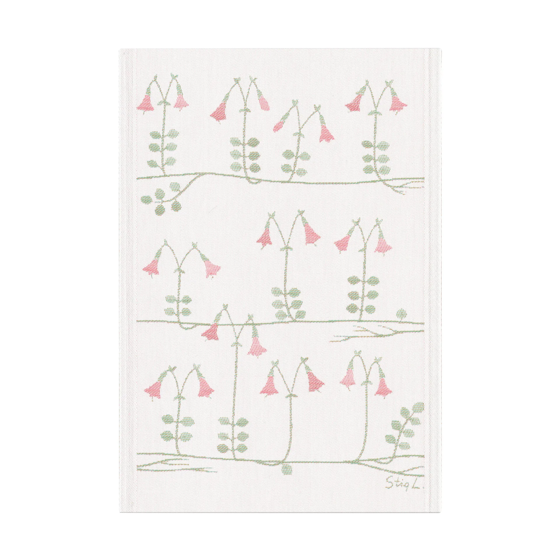 Ekelund Linneväveri Linnea viskestykke 35x50 cm Pink