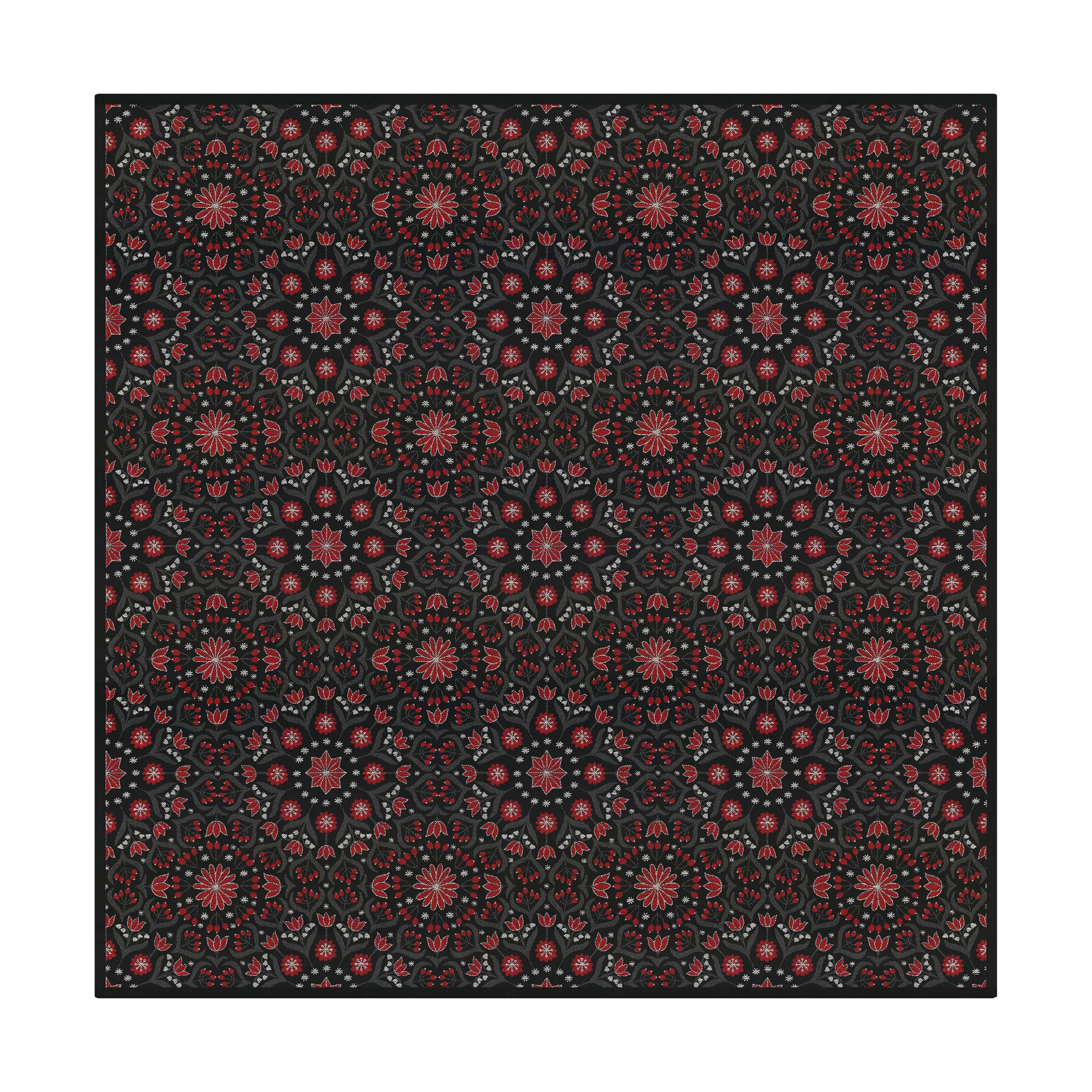 Ekelund Linneväveri Nappe Bettys jul cm Rouge-noir