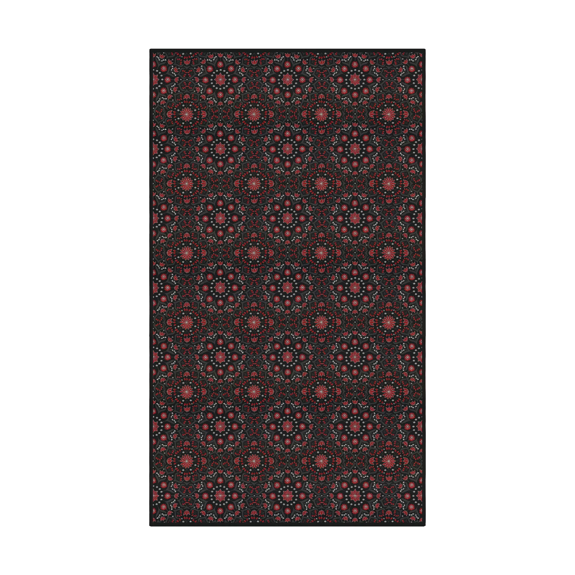 Ekelund Linneväveri Nappe Bettys jul cm Rouge-noir — vue 4