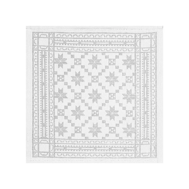Ekelund Linneväveri Serviette de table Åttebladrose cm Beige