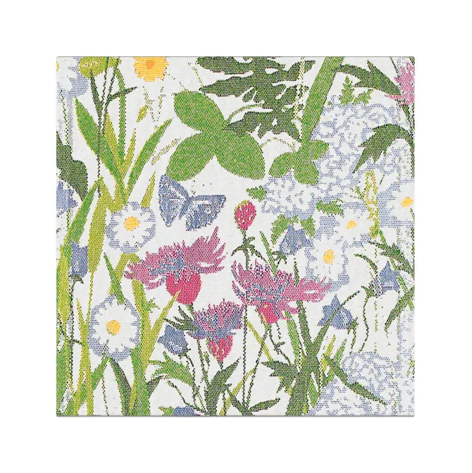 Ekelund Linneväveri Serviette en tissu Sommartid cm Multi
