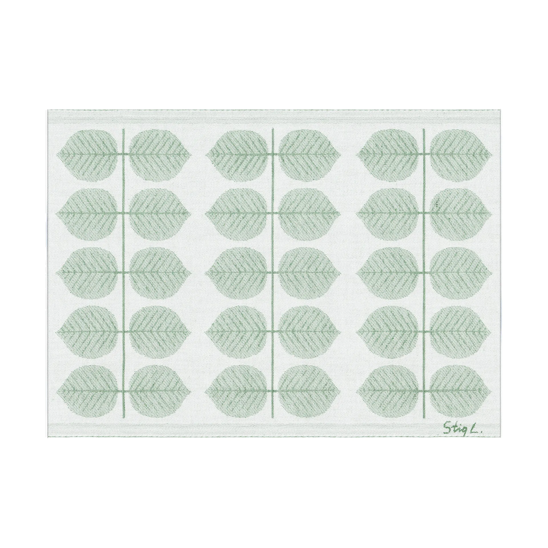 Ekelund Linneväveri Set de table Berså cm Vert