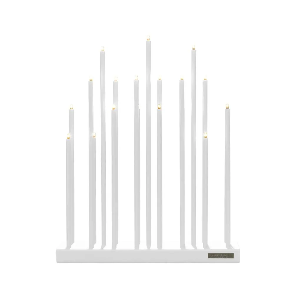 Smak Design Elflugan Original Ljusstake - Adventsljusstakar Metall Vit