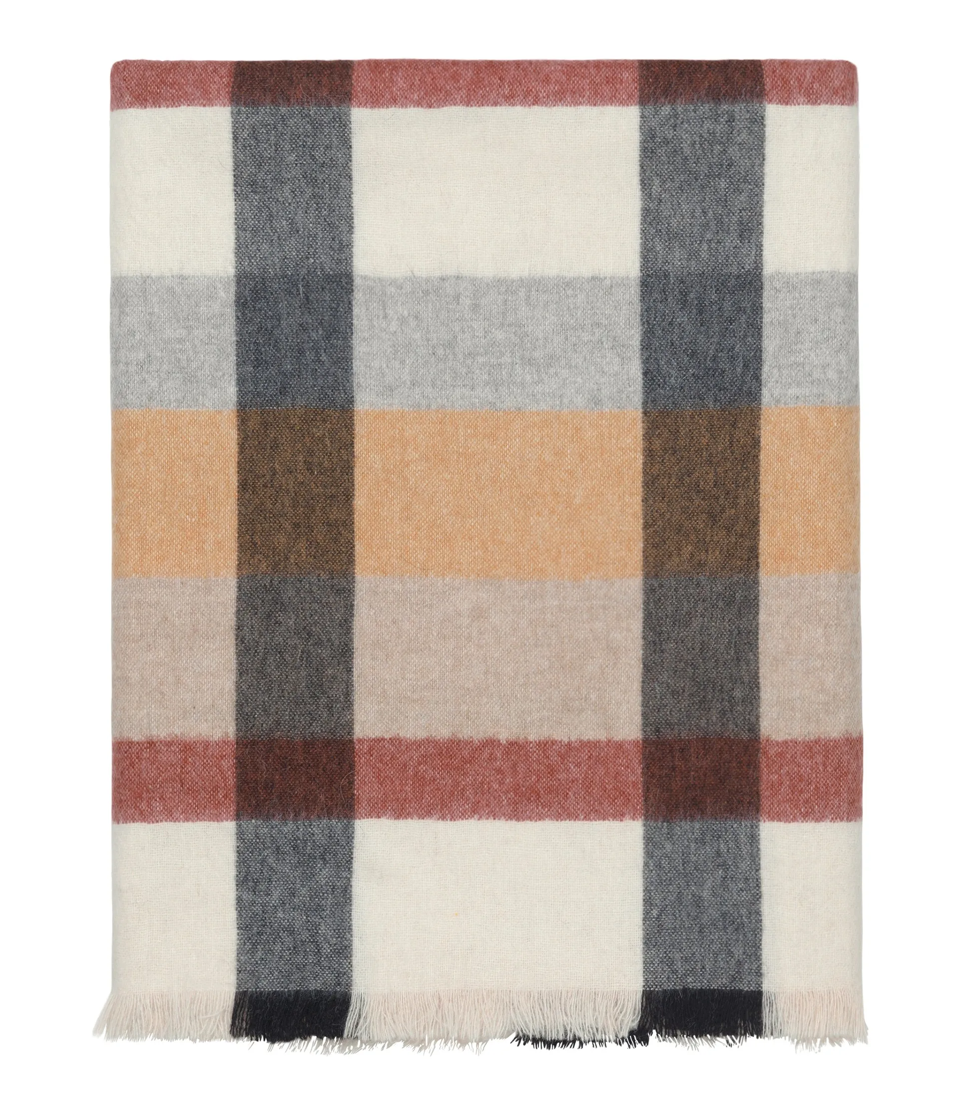 Elvang Denmark Plaid Intersection cm Rusty red-grey