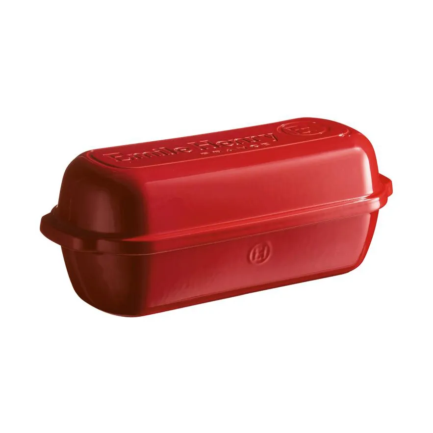 Emile Henry Emile Henry brødform Rød, rektangulær 4,5 l
