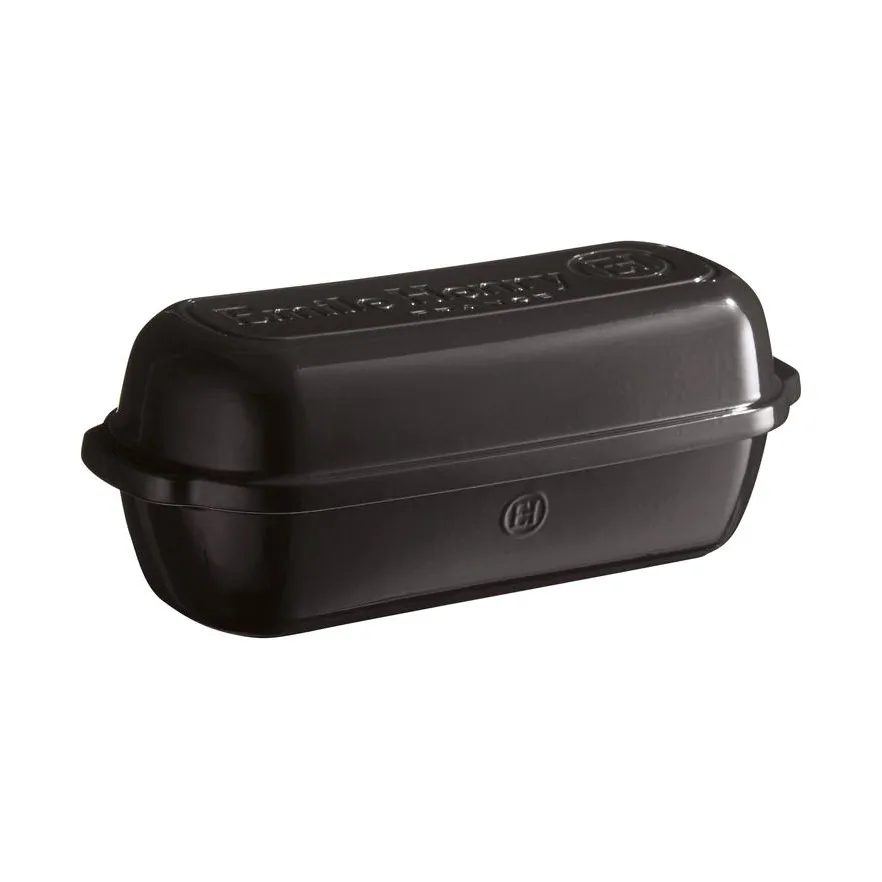 Emile Henry Emile Henry brødform Sort, rektangulær 4,5 L