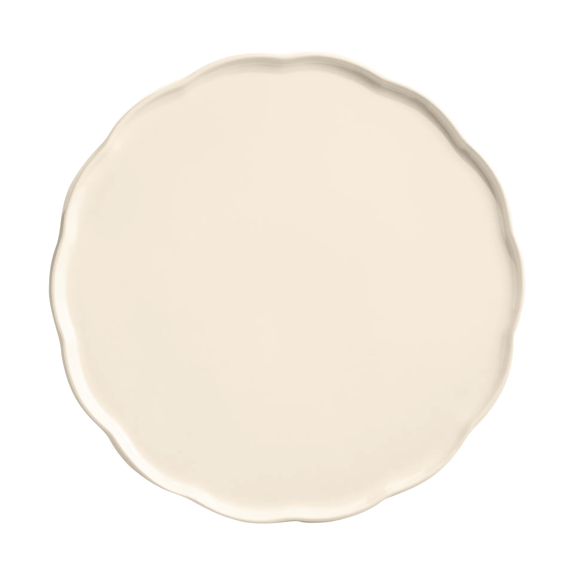 Emile Henry Emile Henry Madeleine serveringsfad Cream, rund