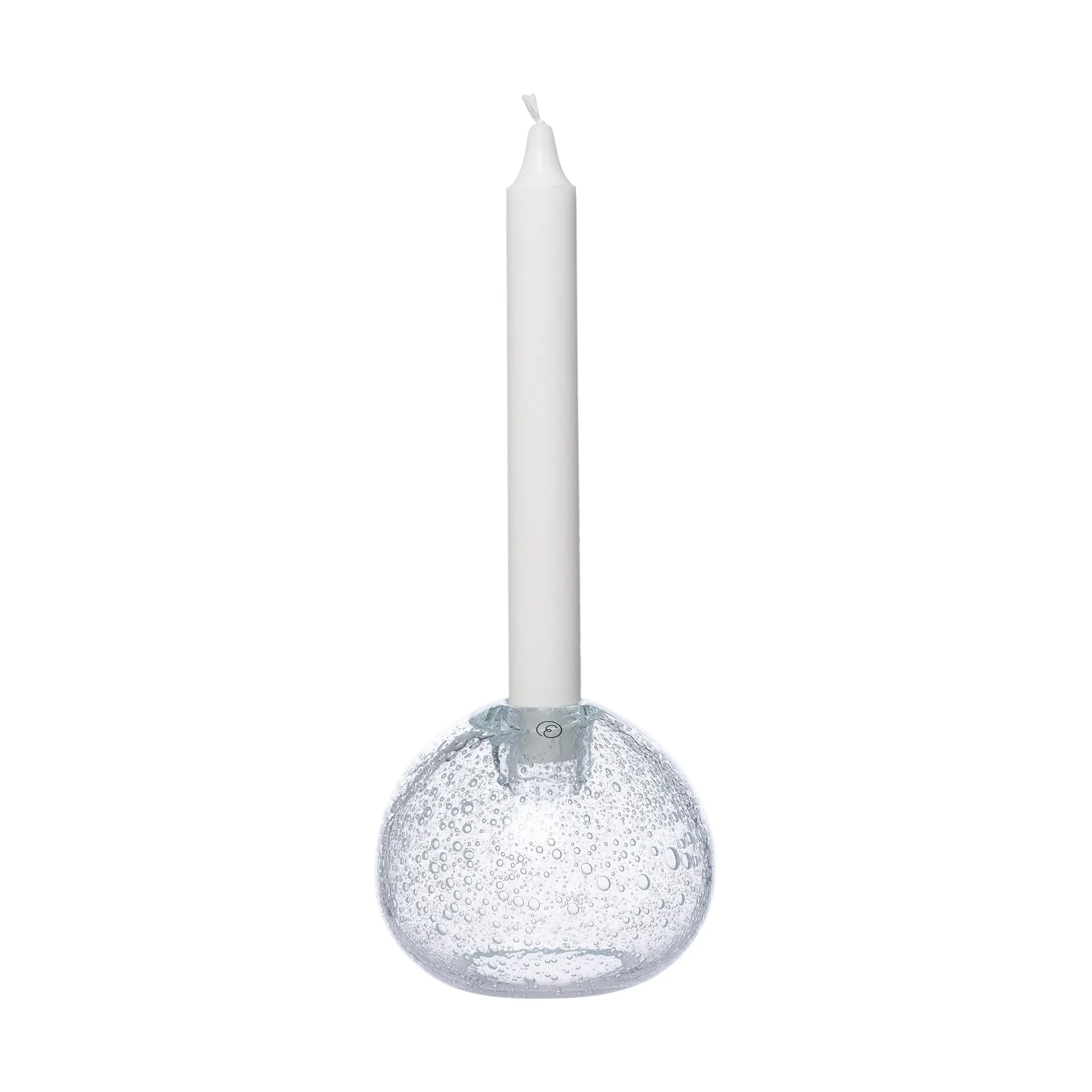 ERNST Bougeoir en verre Ernst Ø Bulles