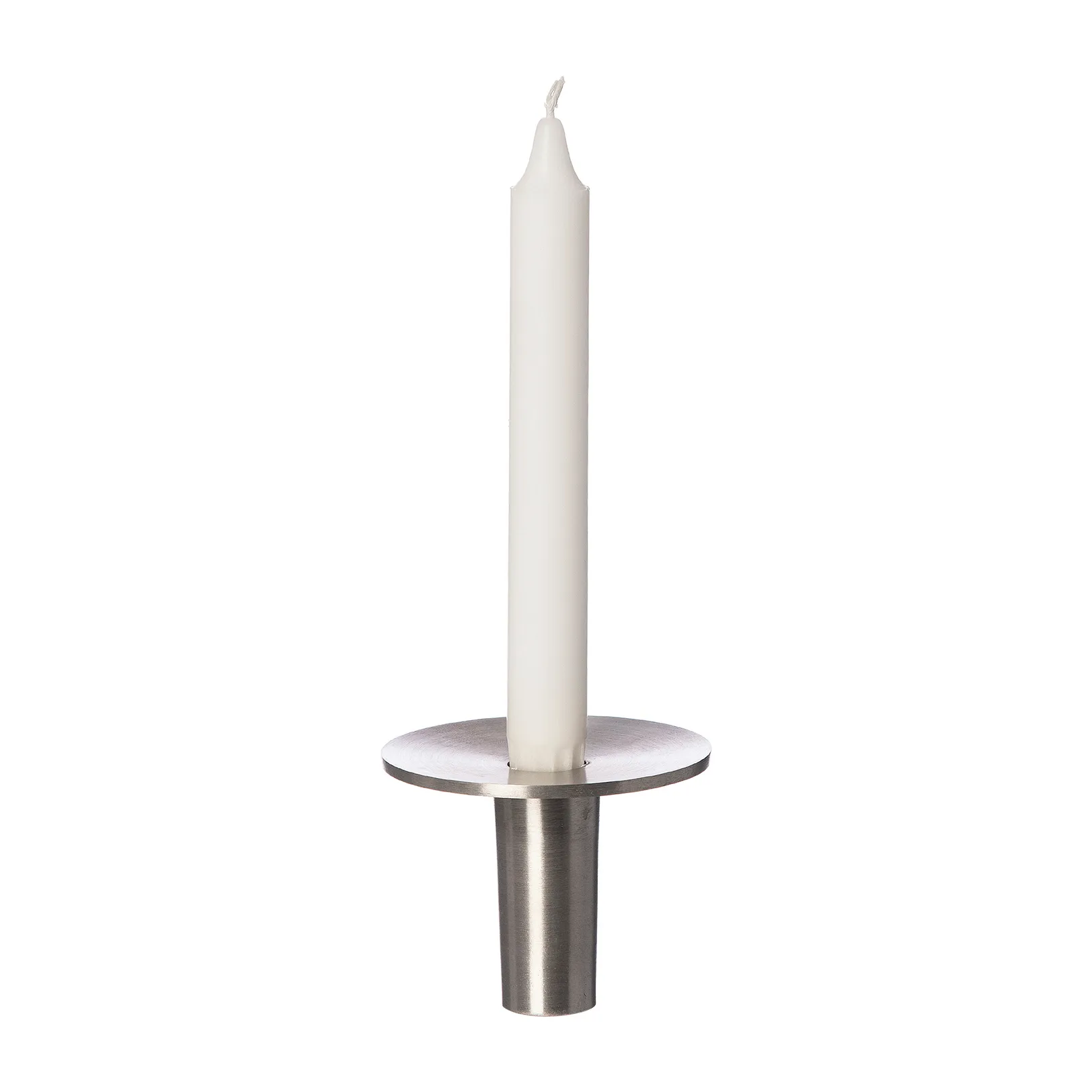 ERNST Bougeoir Ernst Aluminium brossé Ø9,2 cm 7 cm