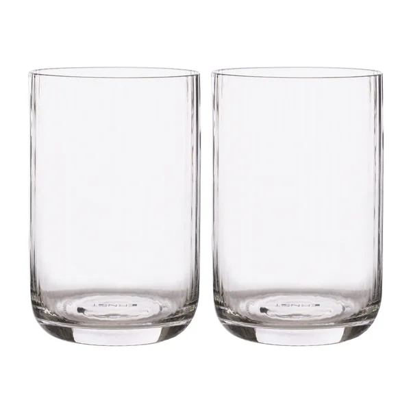 Ernst dricksglas räfflade 2-pack, 50 cl