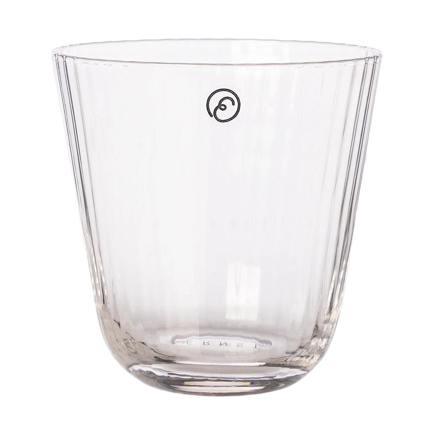 ERNST Ernst drikkeglas riflet 25 cl