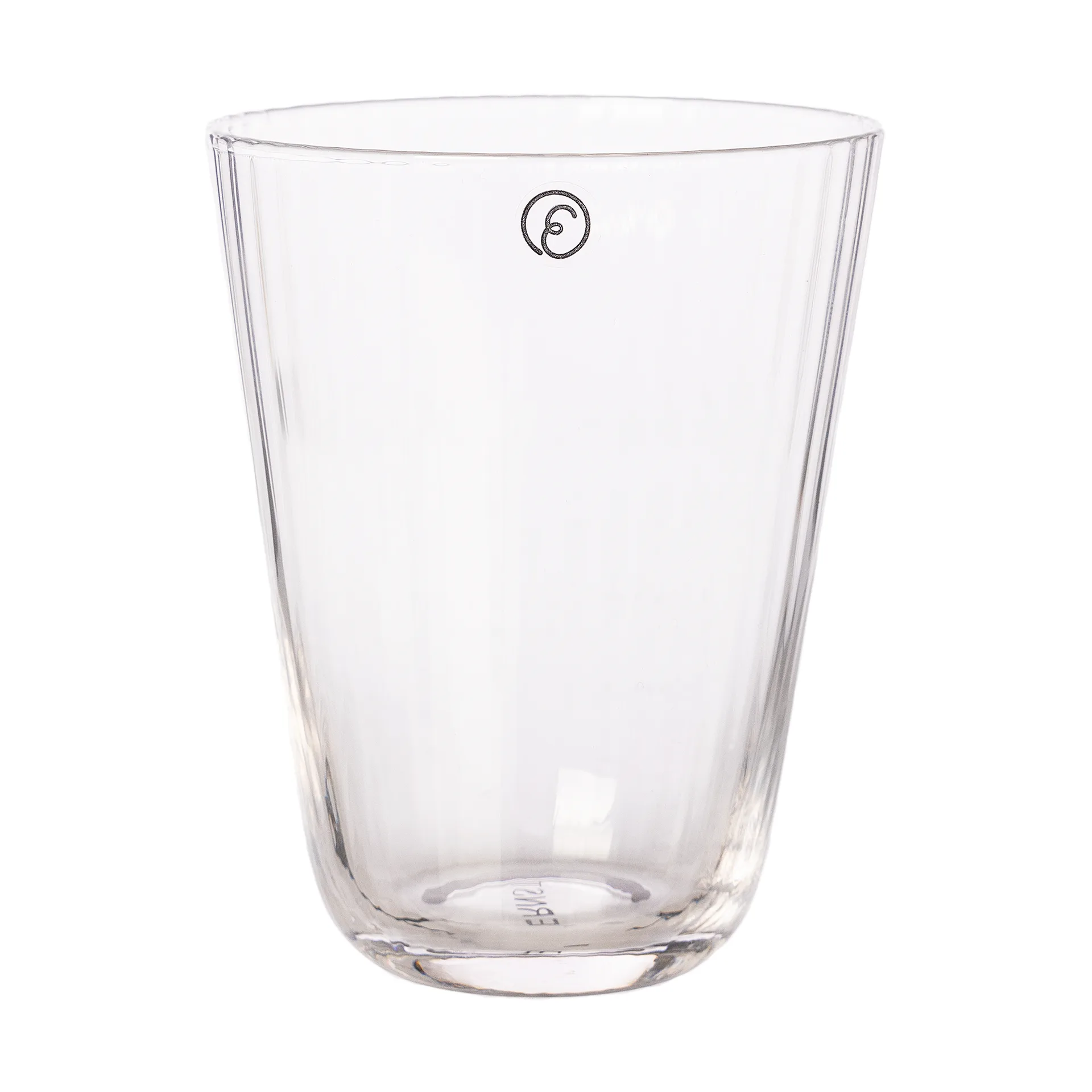 ERNST Ernst drikkeglas riflet 30 cl