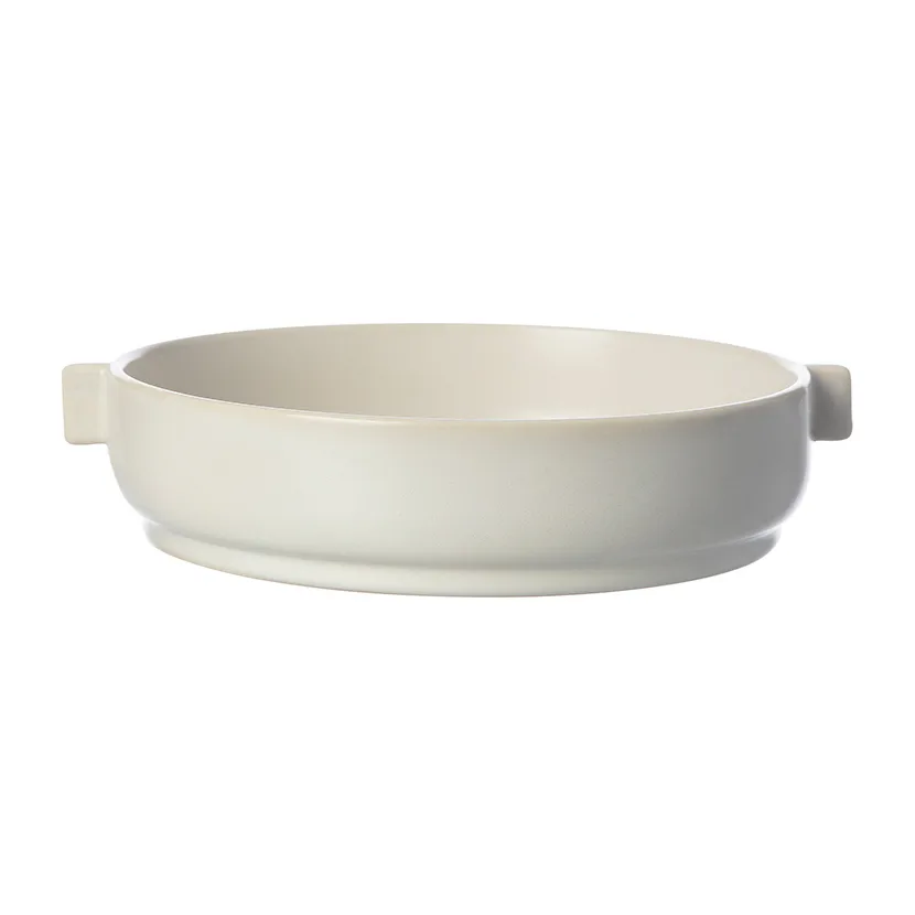 ERNST Ernst fat med &ouml;ra &Oslash;25 cm Vit sand