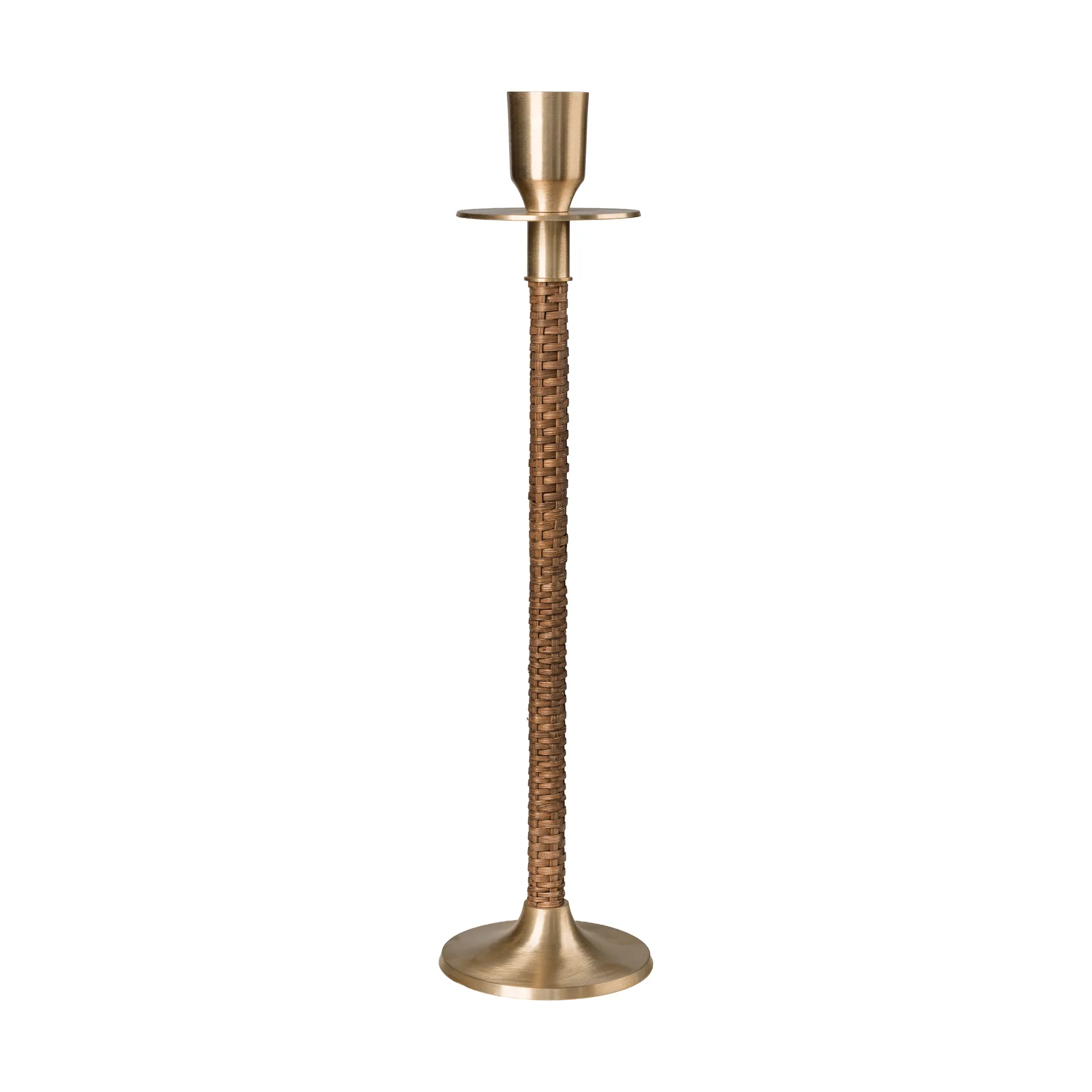ERNST Ernst fl&auml;tad ljusstake M&auml;ssing, &Oslash;8x30 cm