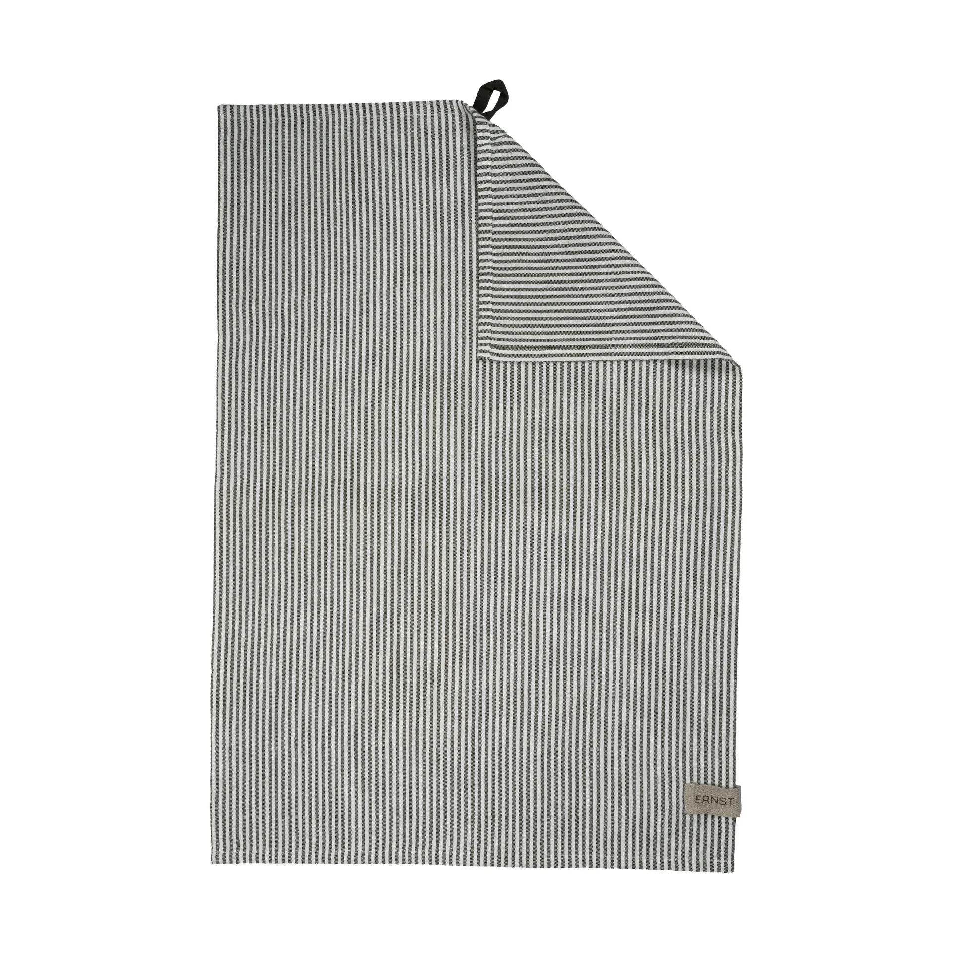 ERNST Ernst køkkenhåndklæde smalstribet 47x70 cm Salvie-hvid