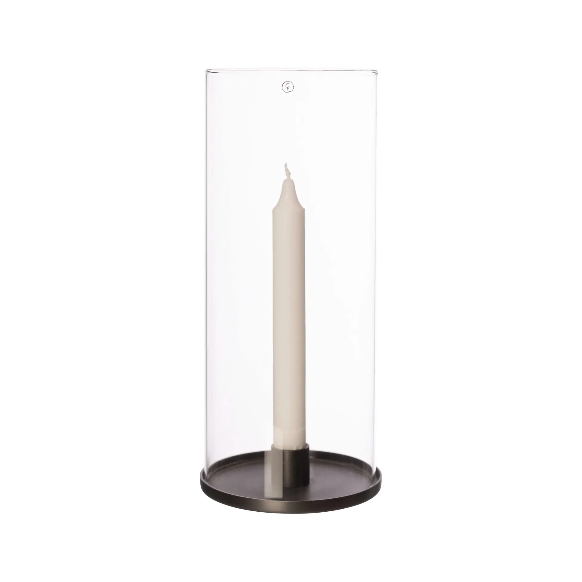 ERNST Ernst ljuslykta f&ouml;r kronljus 28 cm Svart aluminium