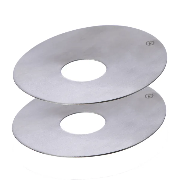 Ernst ljusmanschett Ø8,3 cm 2-pack, Borstad metall