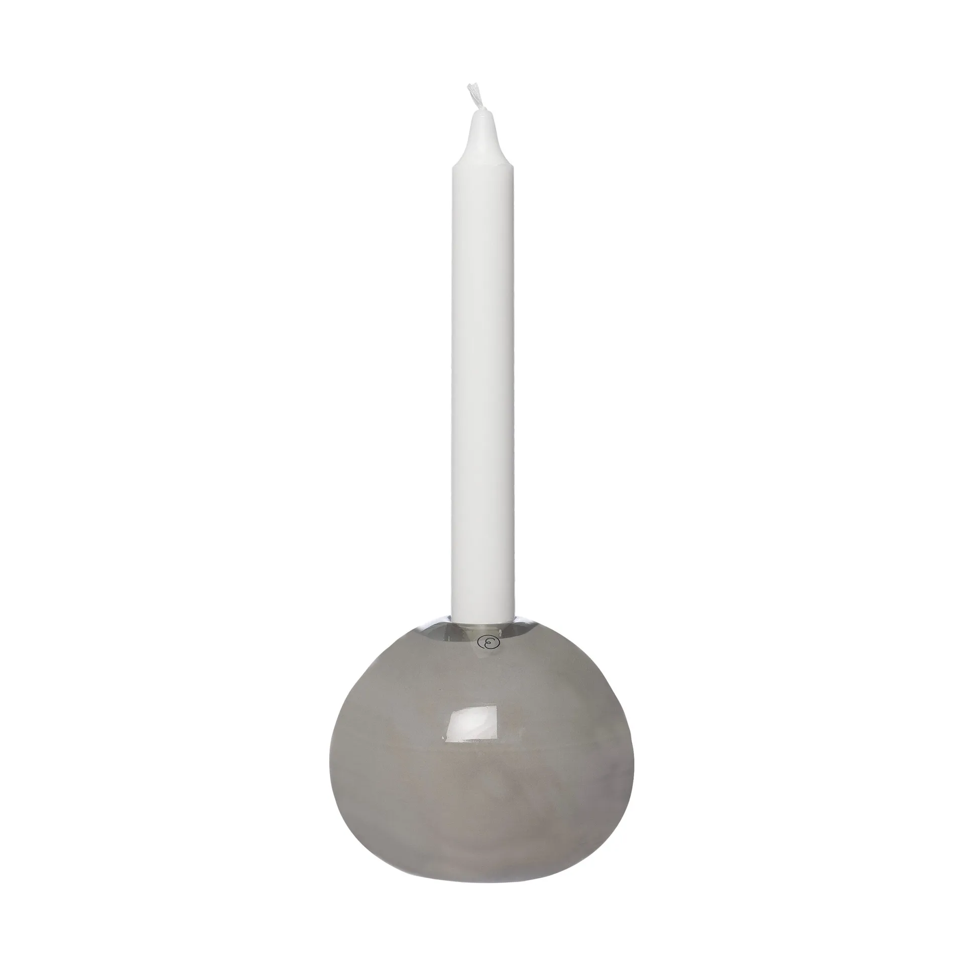 ERNST Ernst ljusstake glas &Oslash;11 cm Gr&aring;
