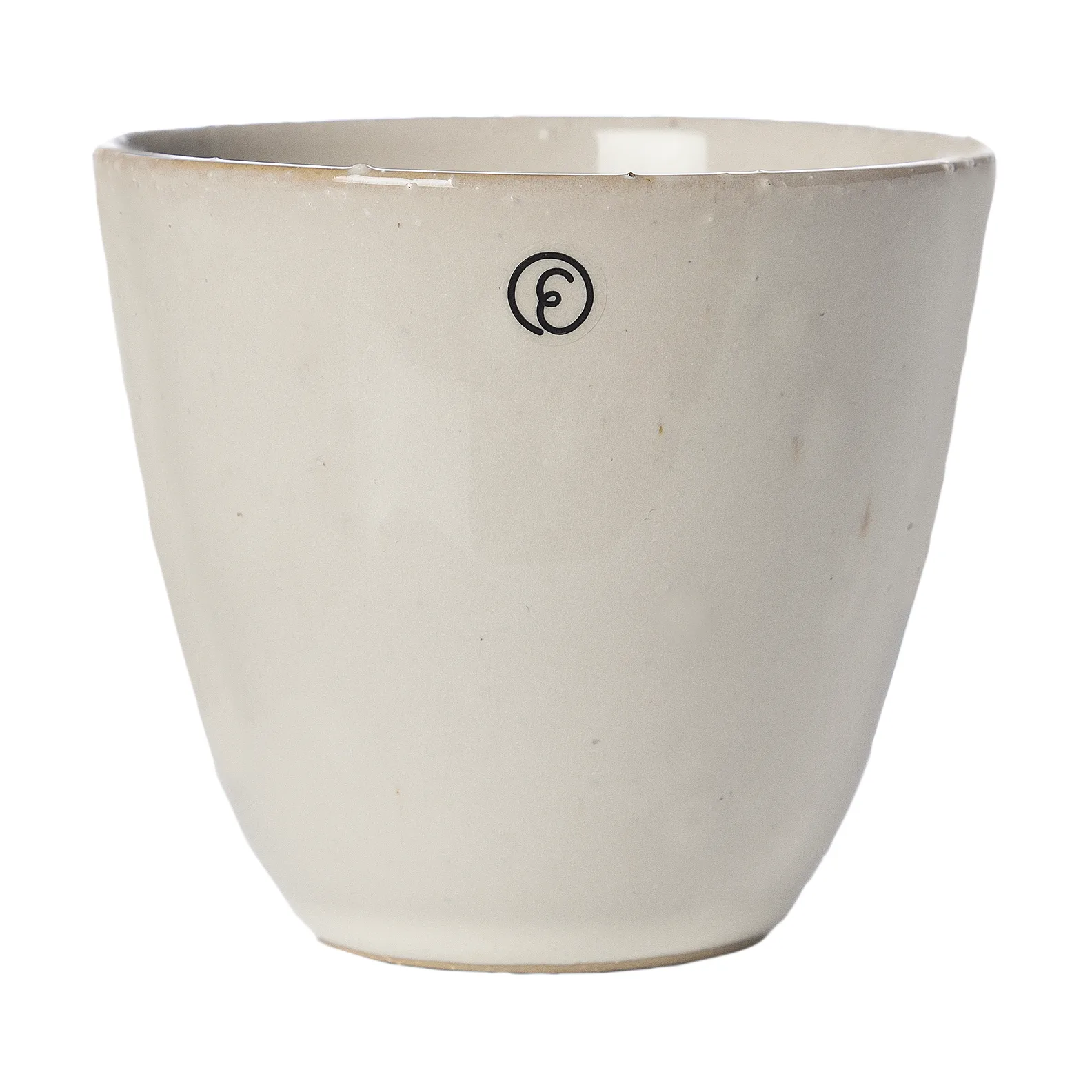 ERNST Ernst mugg utan &ouml;ra 8 cm Naturvit
