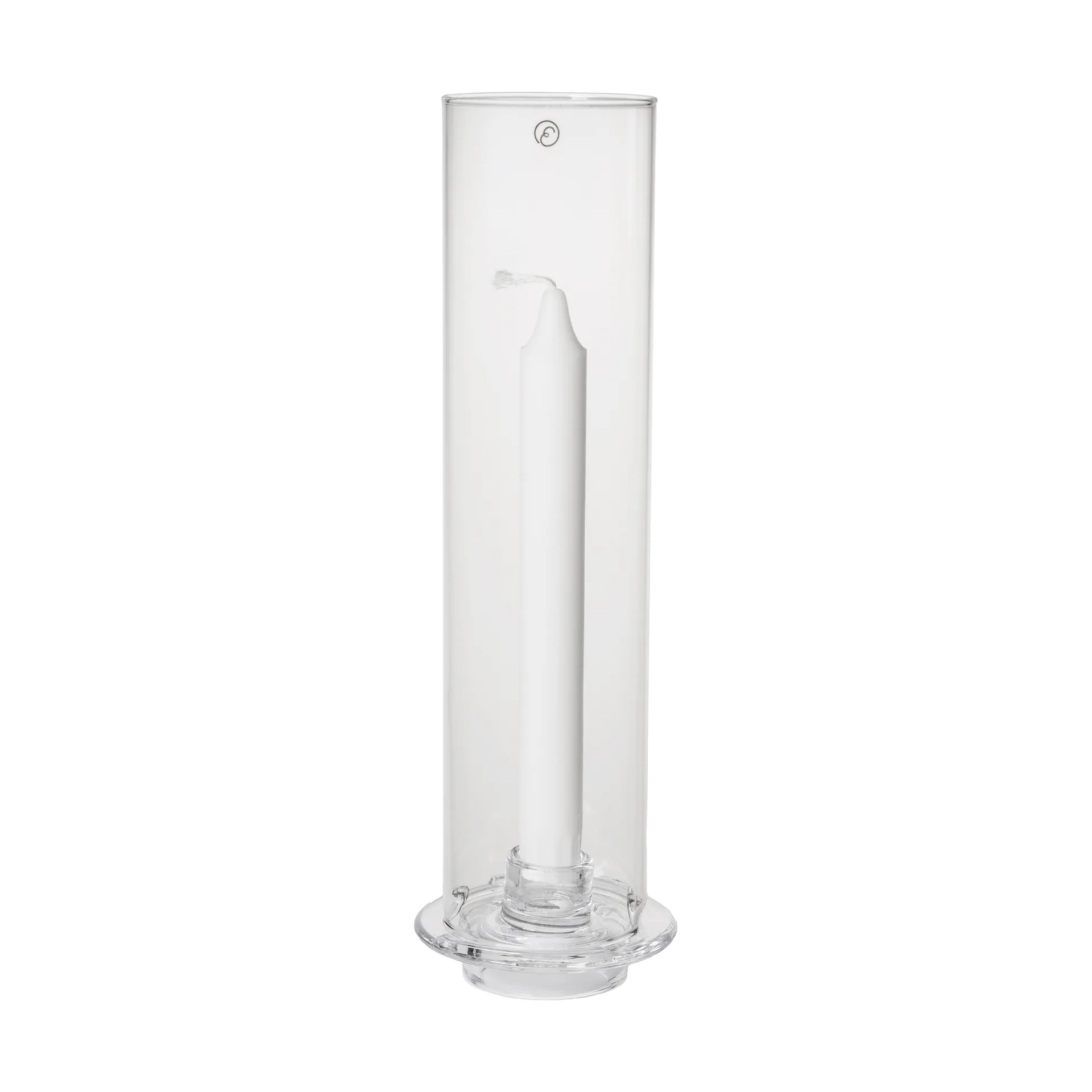 ERNST Ernst photophore pour bougie chandelier Verre, Ø9x27,5 cm
