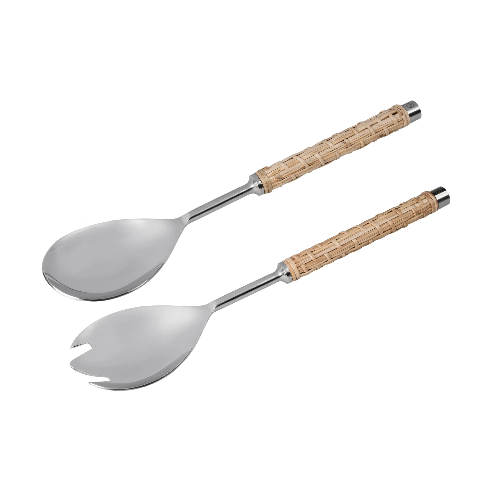 ERNST Ernst salatbestik flettet håndtag 2 dele Søgræs, 28 cm