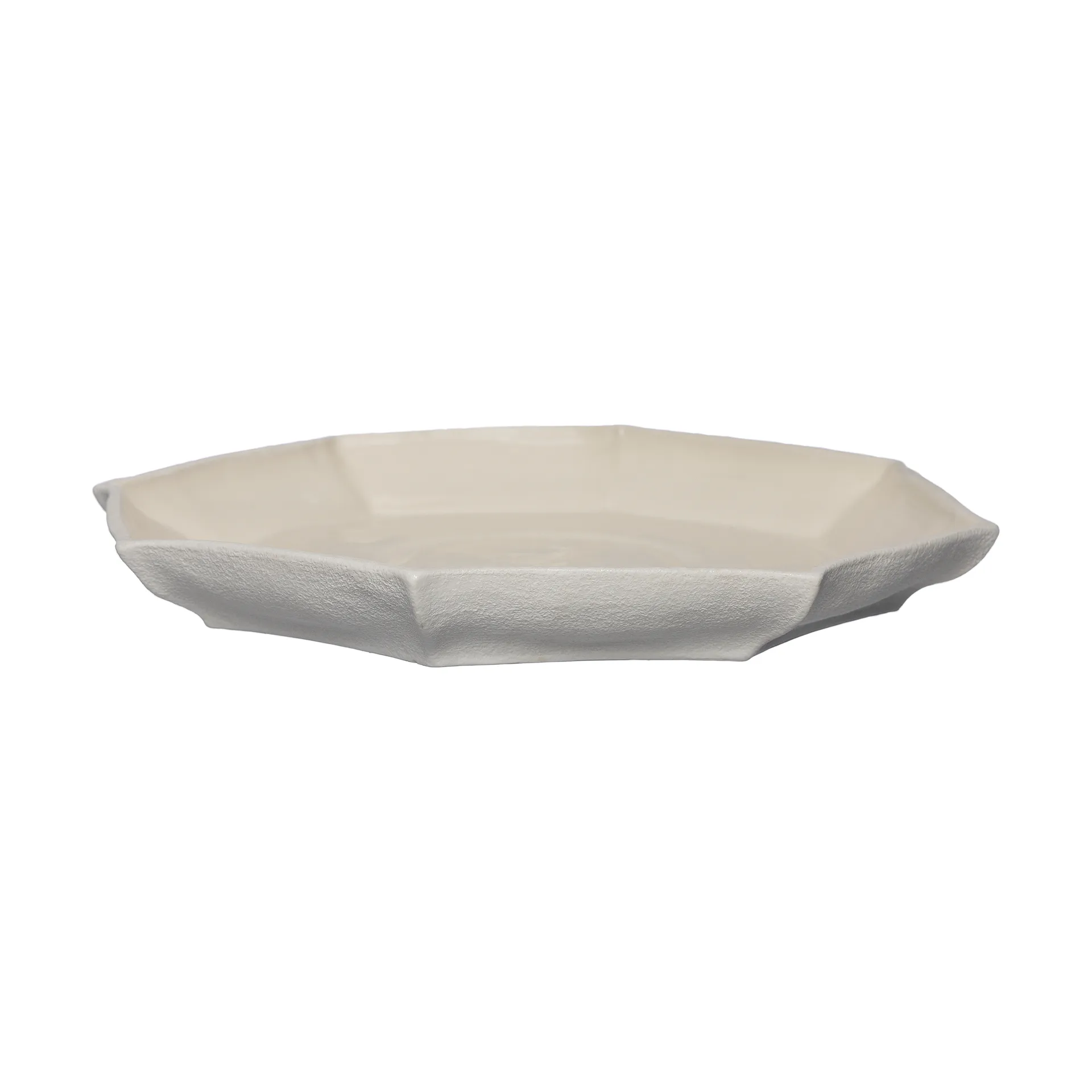ERNST Ernst serveringsfad Ø37 cm Naturhvid