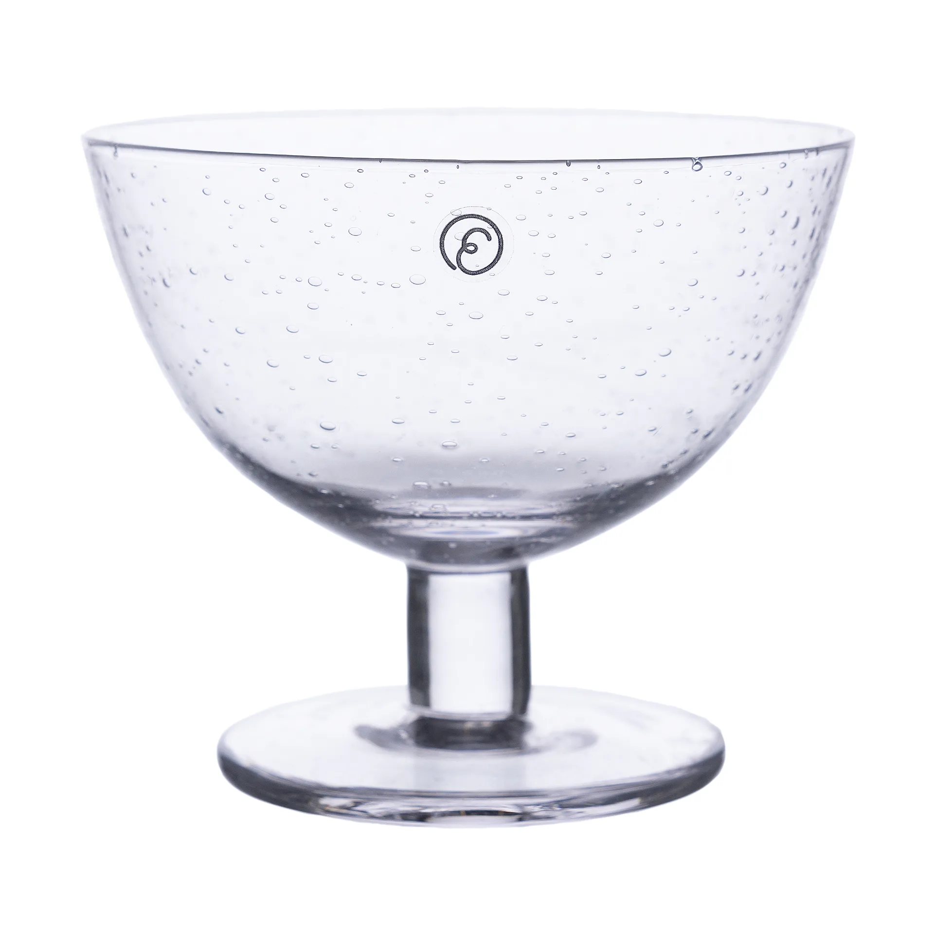 ERNST Ernst skål boblet glas 2-pak Klar