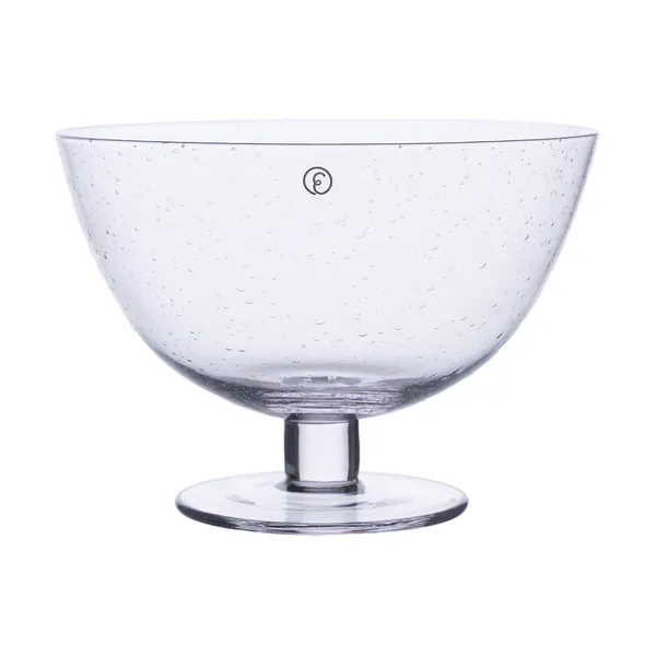 Ernst skål bubbligt glas, Klar