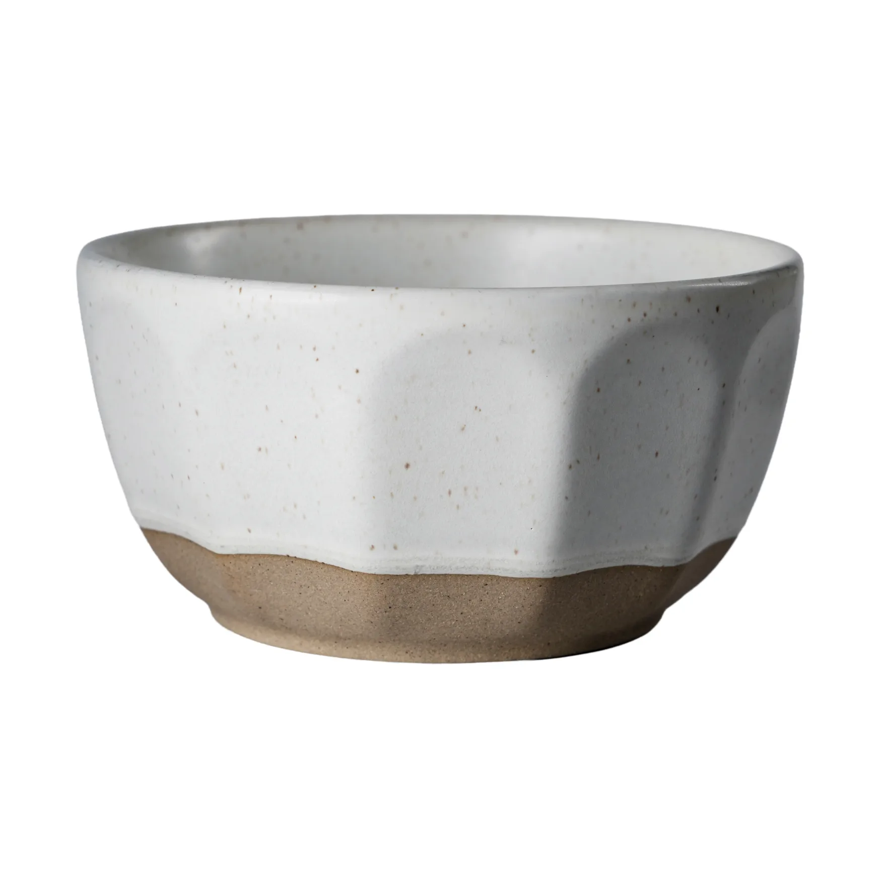 ERNST Ernst skål stentøj Hvid-natur, Ø12 cm