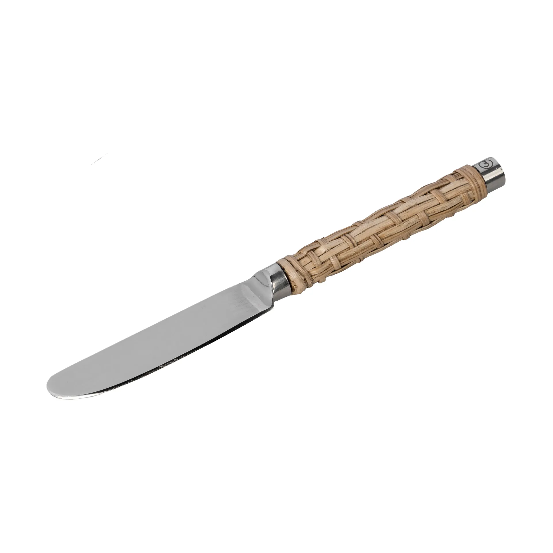 ERNST Ernst smørkniv fletttet håndtag Søgræs, 17 cm billede