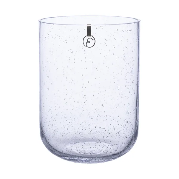 Ernst vas bubbligt glas 18 cm, Klar