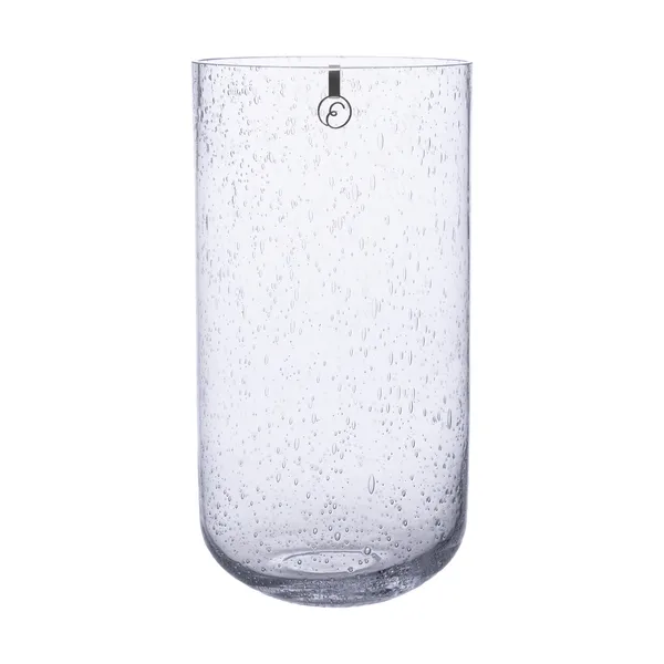 Ernst vas bubbligt glas 25 cm, Klar