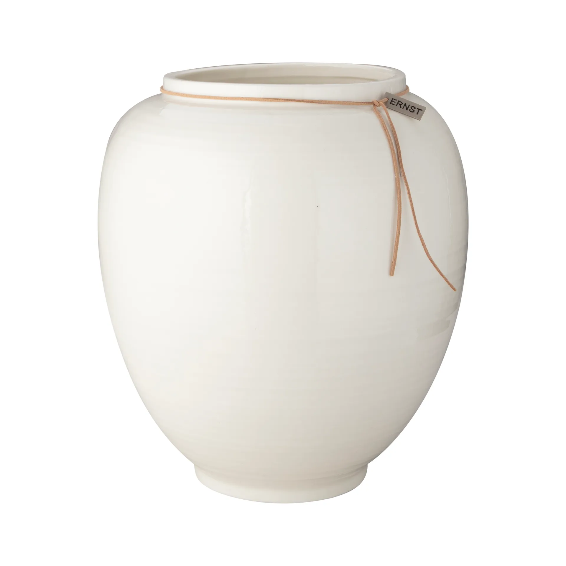 ERNST Ernst vase hvidglaseret 28 cm
