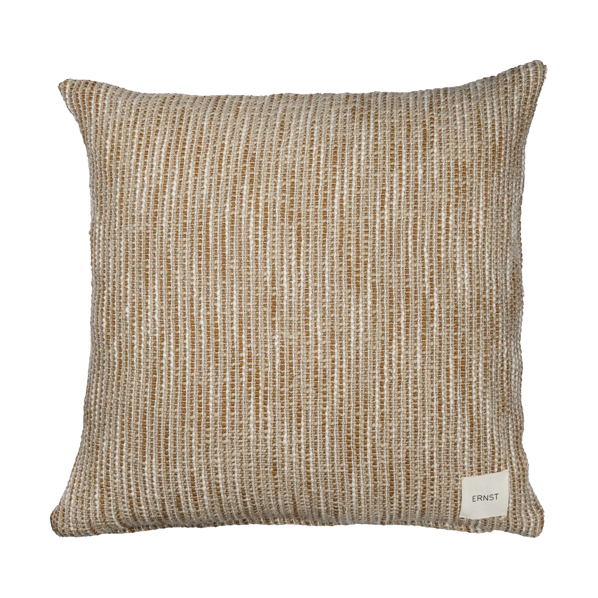 ERNST Housse de coussin Ernst Caramel-beige, cm