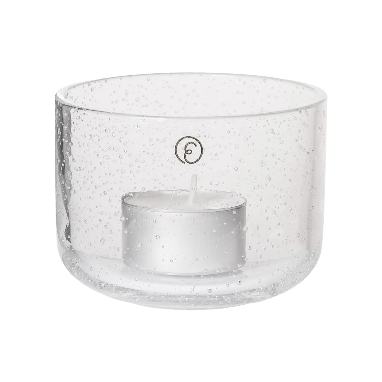 ERNST Lanterne à bougie Ernst en verre Ø8x6 cm