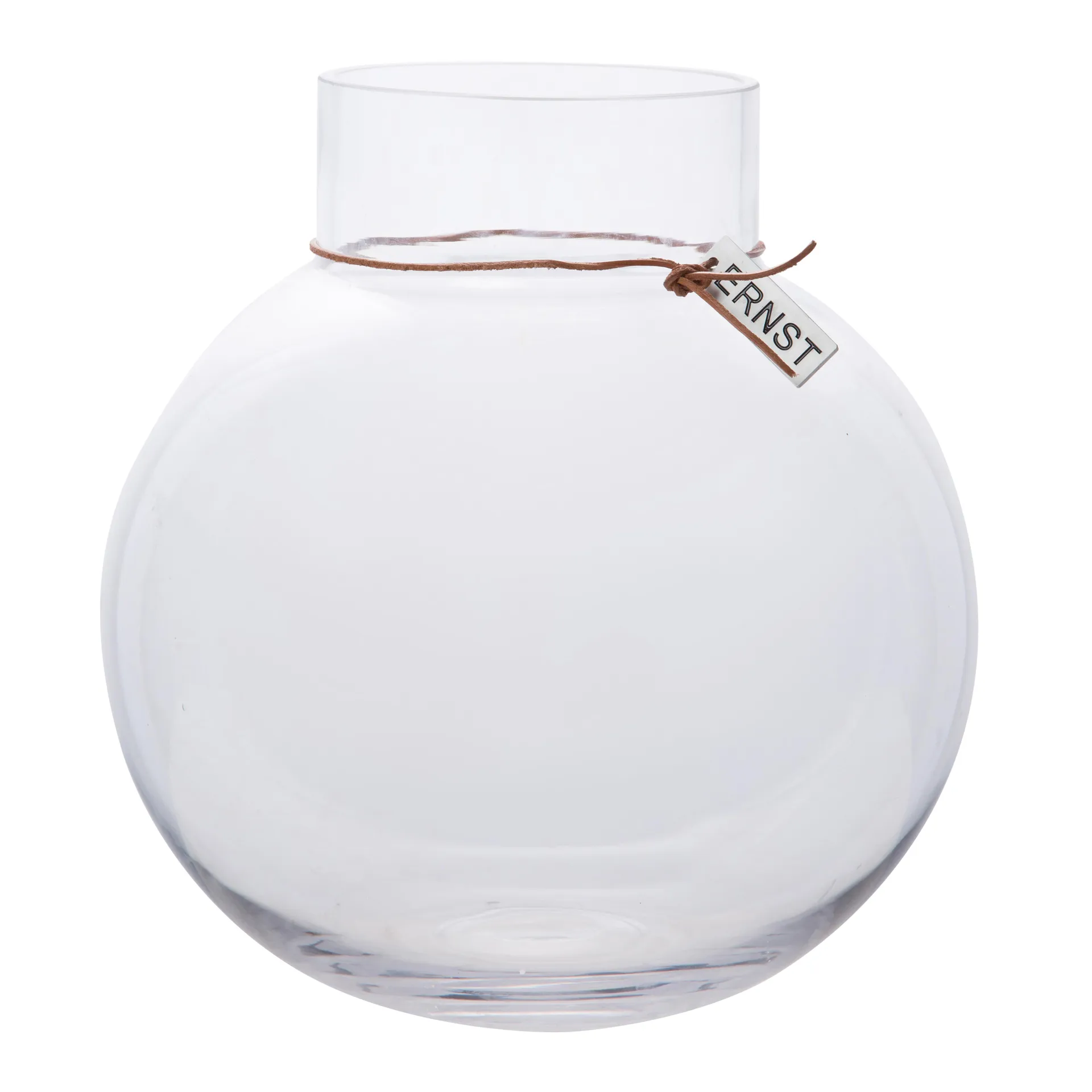 ERNST Photophore Ernst rund H10 cm Ø 9 cm Transparent