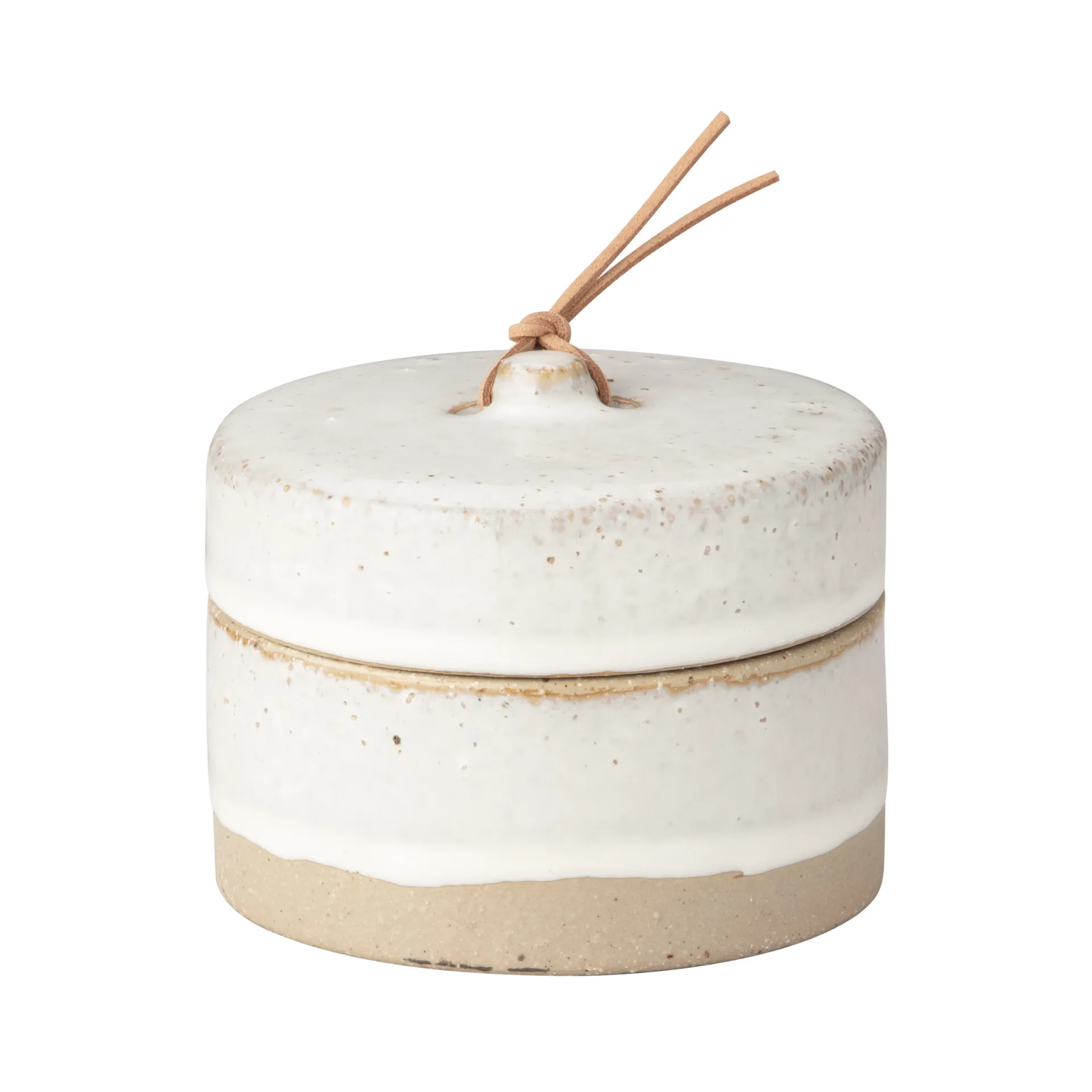 ERNST Pot de rangement avec couvercle Ernst nature 8 cm