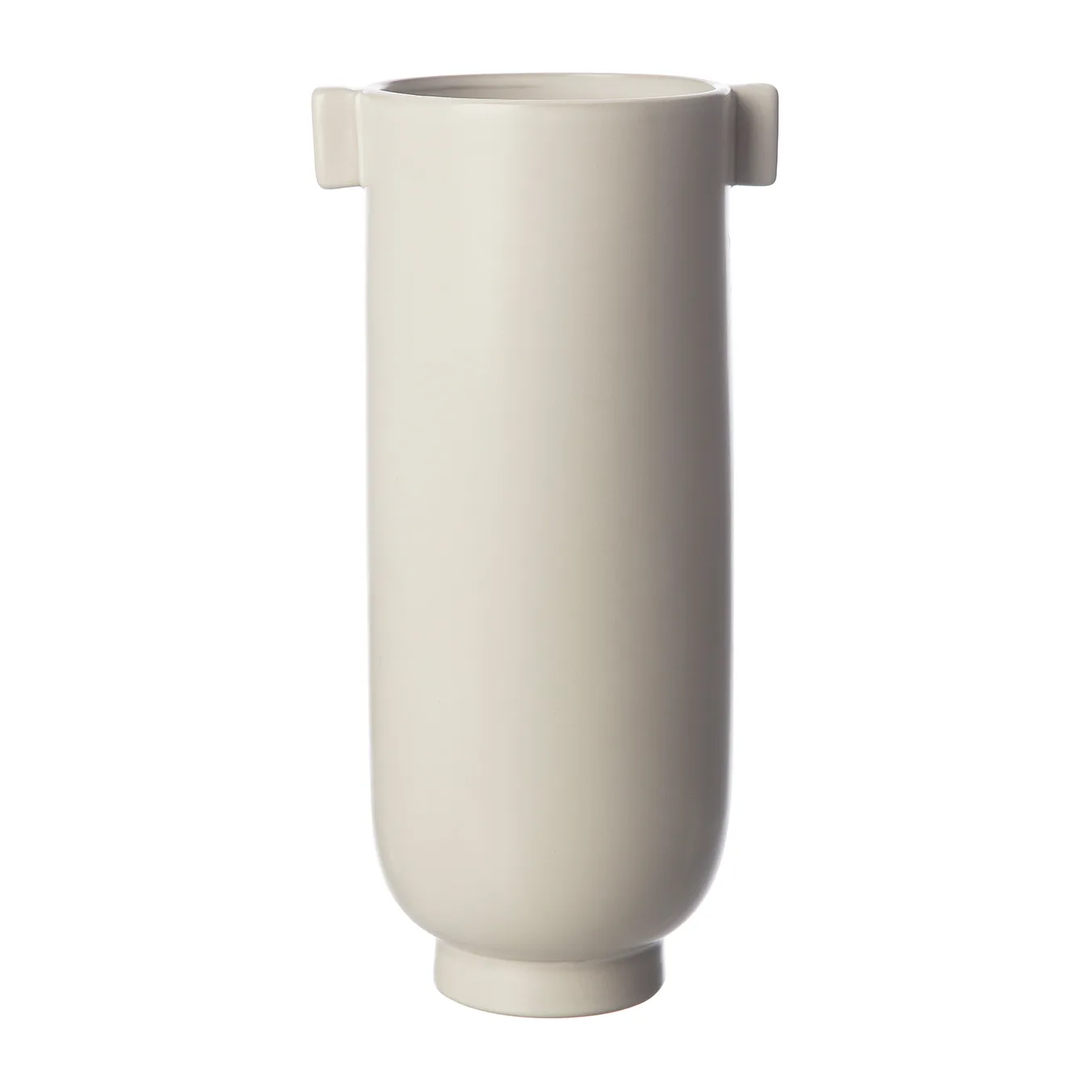 ERNST Vase avec anse Ernst Blanc Sable