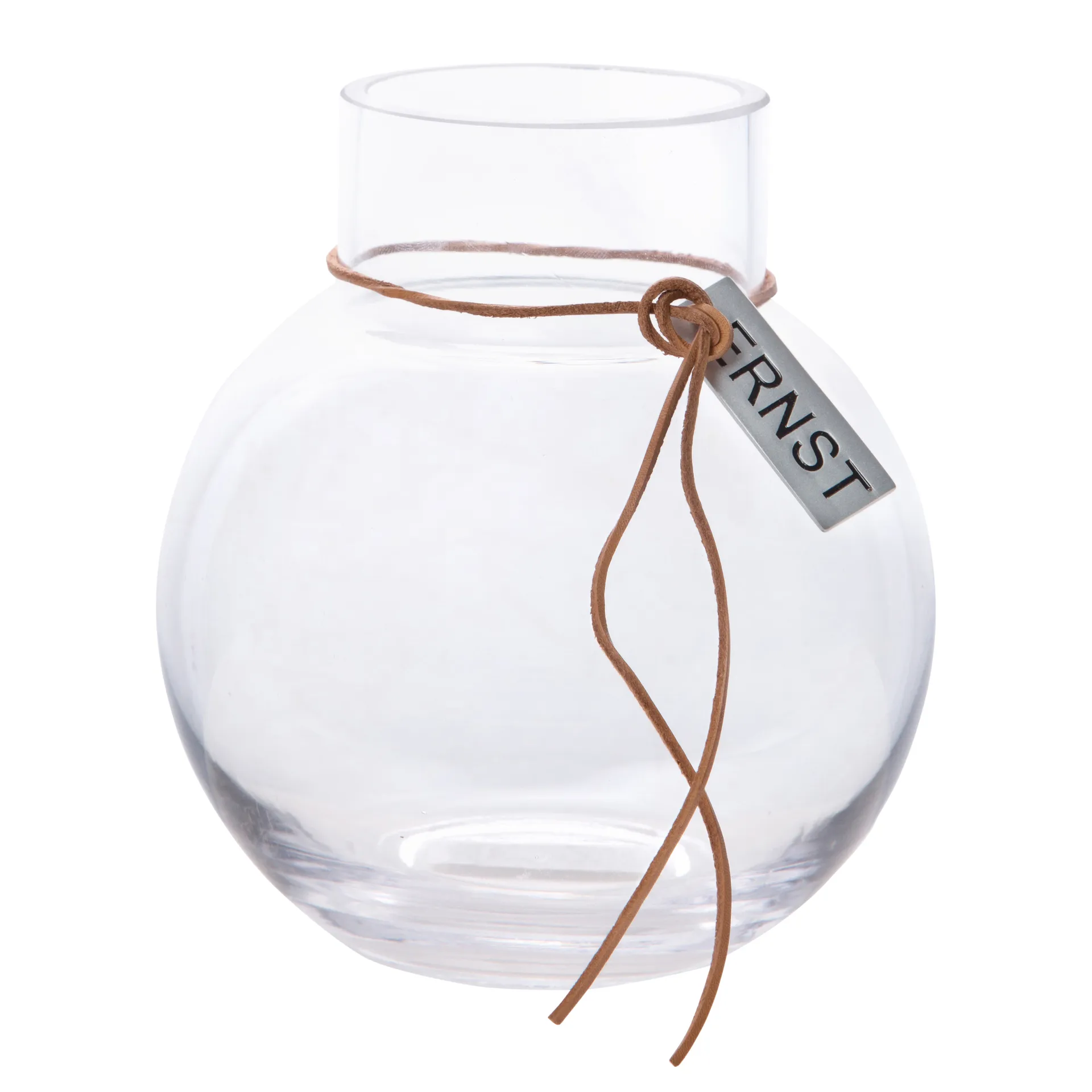 ERNST Vase en verre Ernst Hauteur Ø transparent