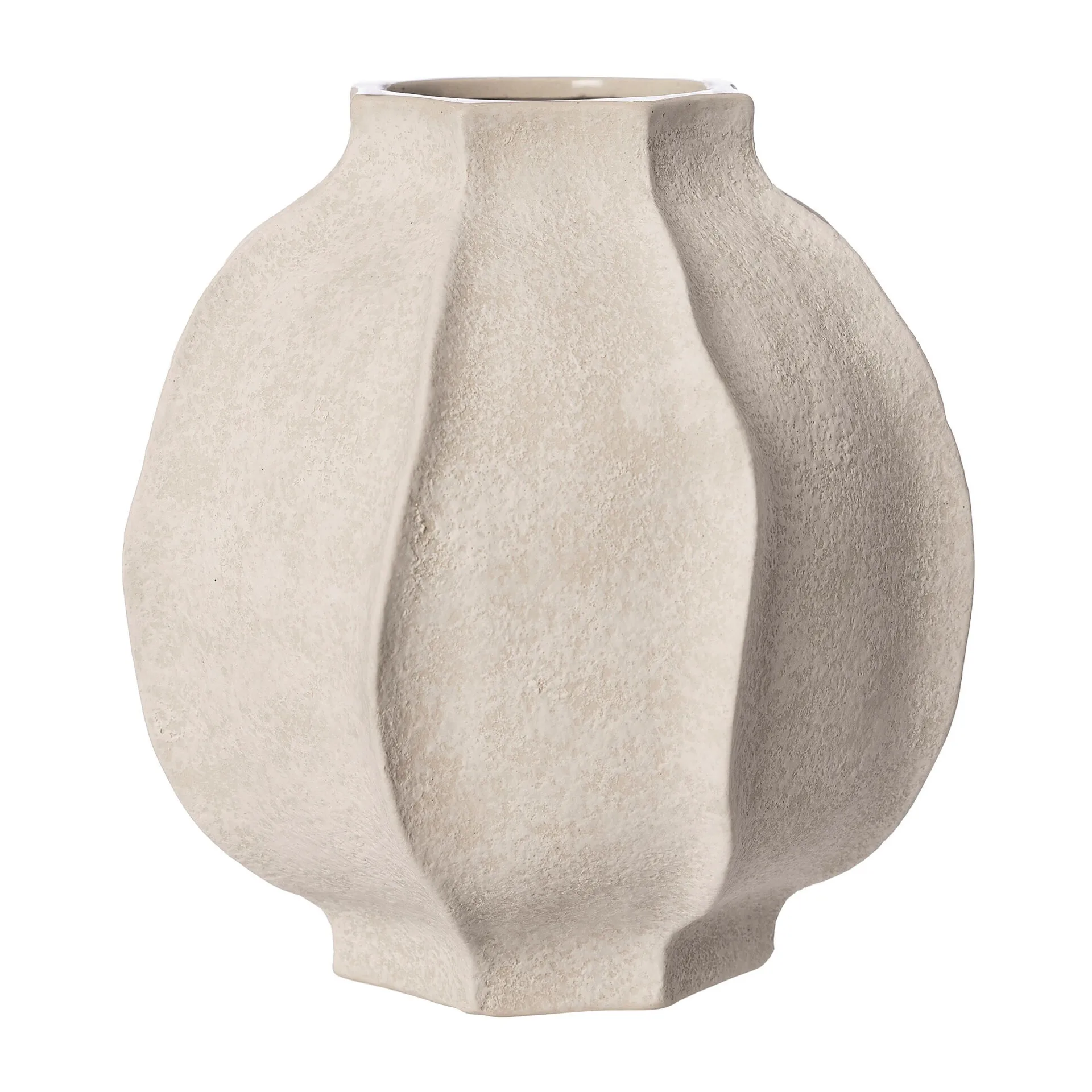 ERNST Vase Ernst à rayures bosselées H18 cm Ø