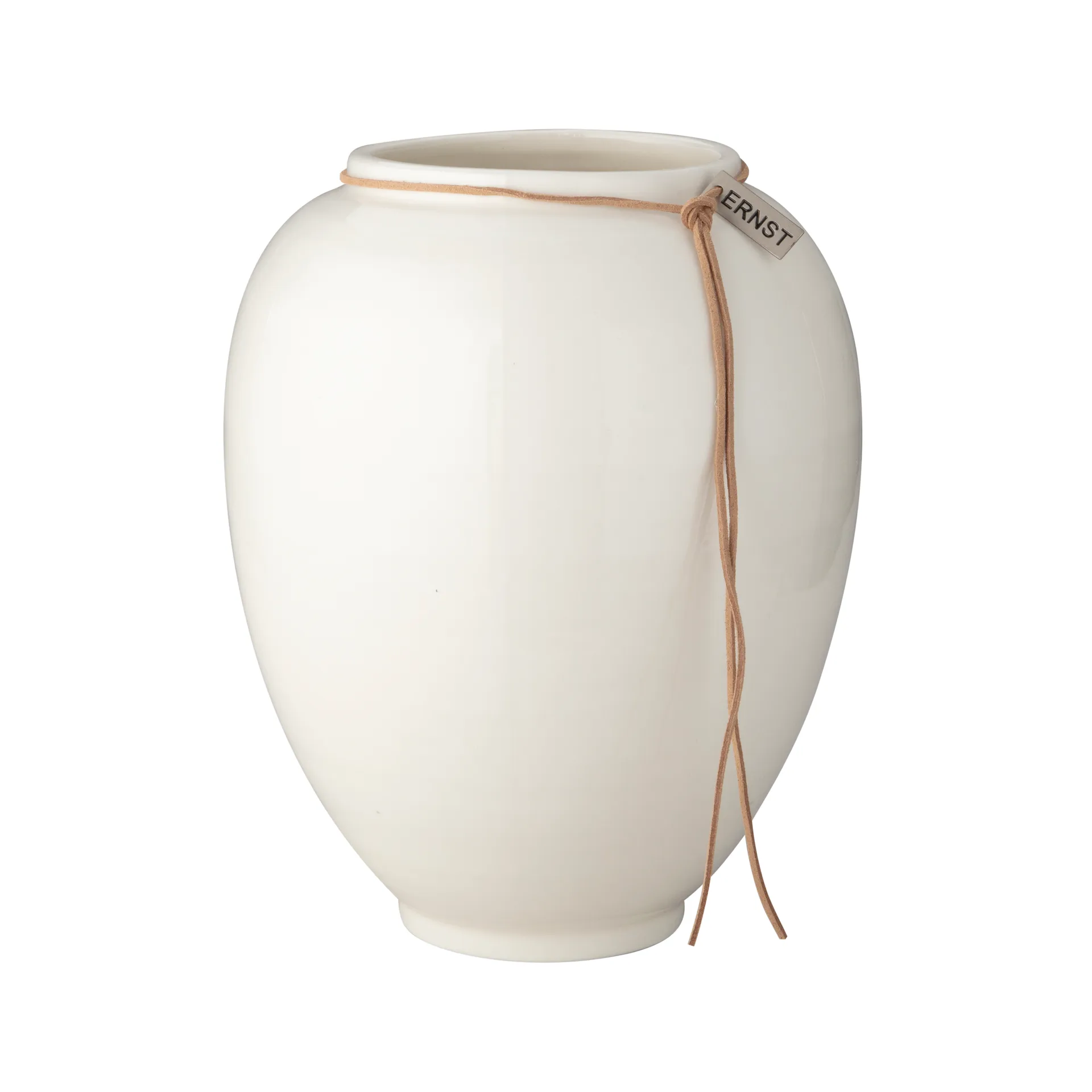 ERNST Vase Ernst vernis blanc