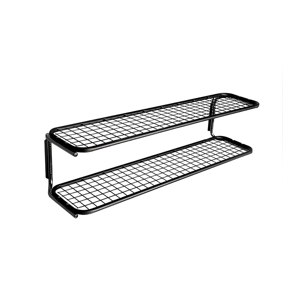Essem Design Classic 650 schoenenrek zwart/chroom, 2 niveaus, 120 cm
