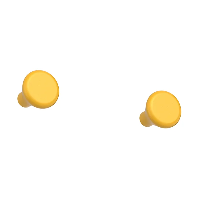 Essem Design Crochet grand Classic, lot de 2 Sun yellow