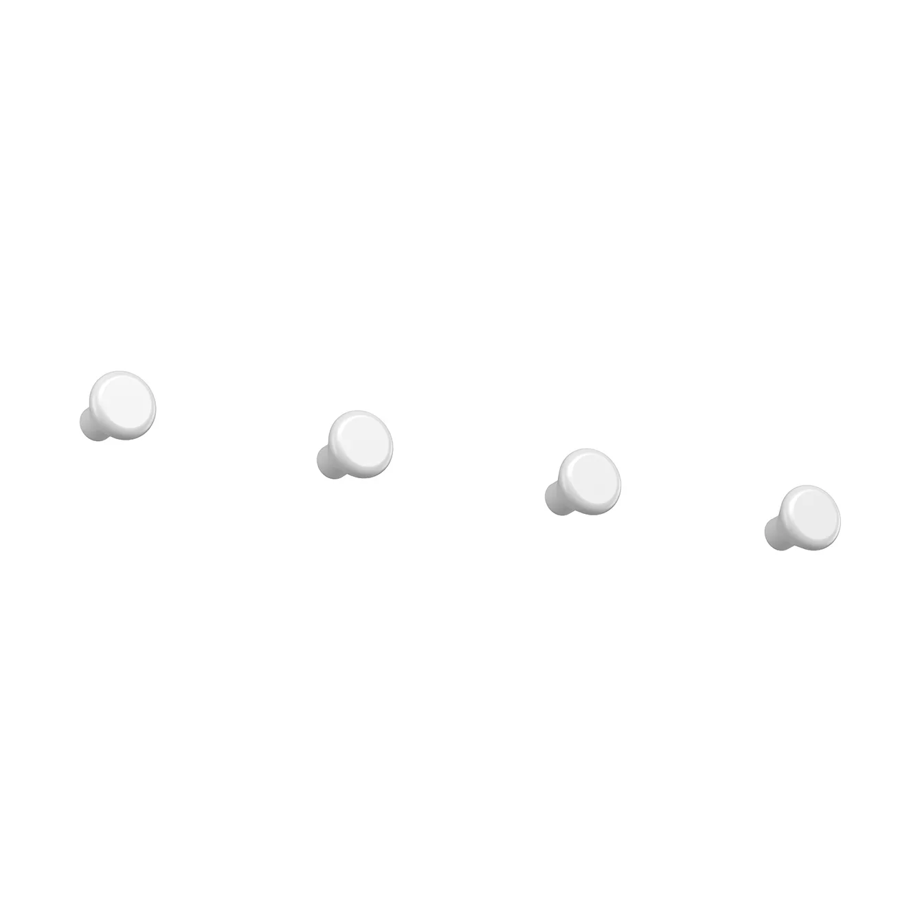 Essem Design Crochet petit Classic, lot de 4 Blanc