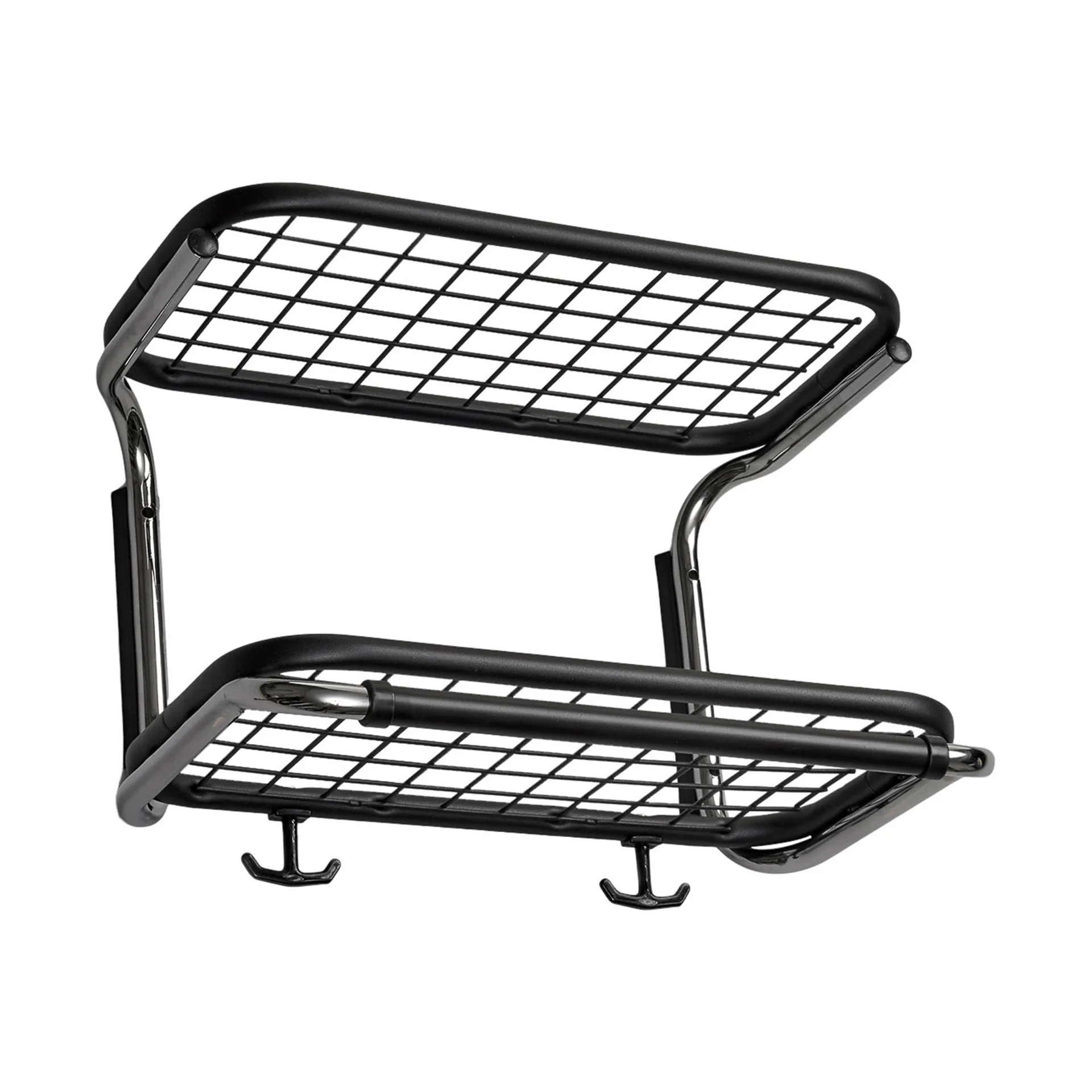 Essem Design Étagère à chapeaux Classic 650 noir/chrome, 2 niveaux, — vue 4